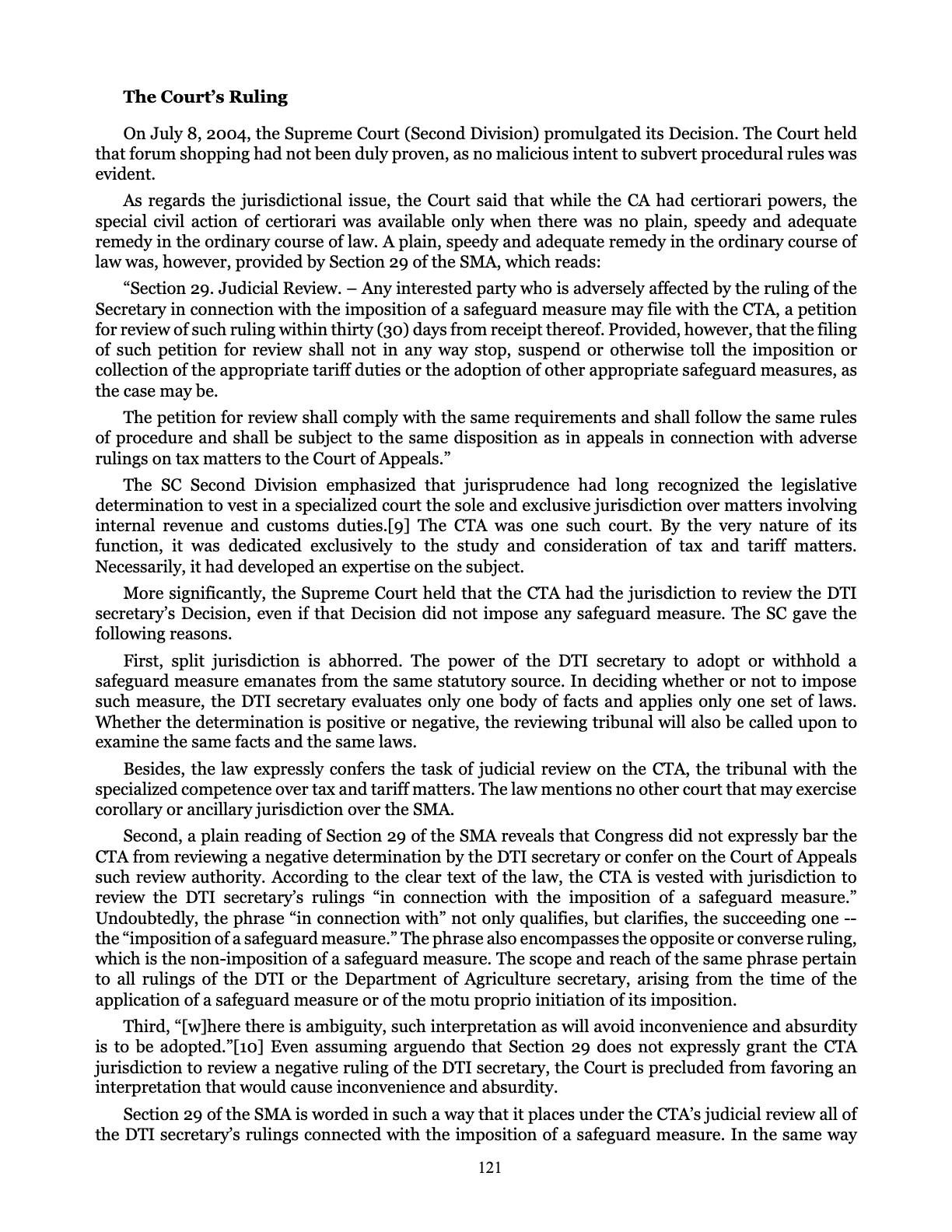 Judicial Renaissance, page 121