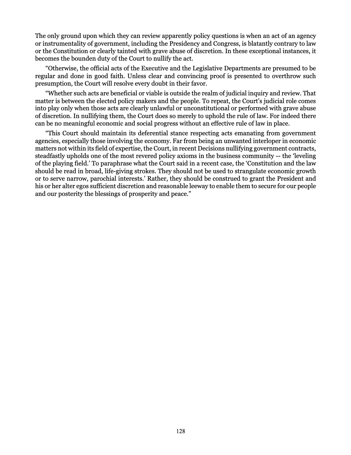 Judicial Renaissance, page 128