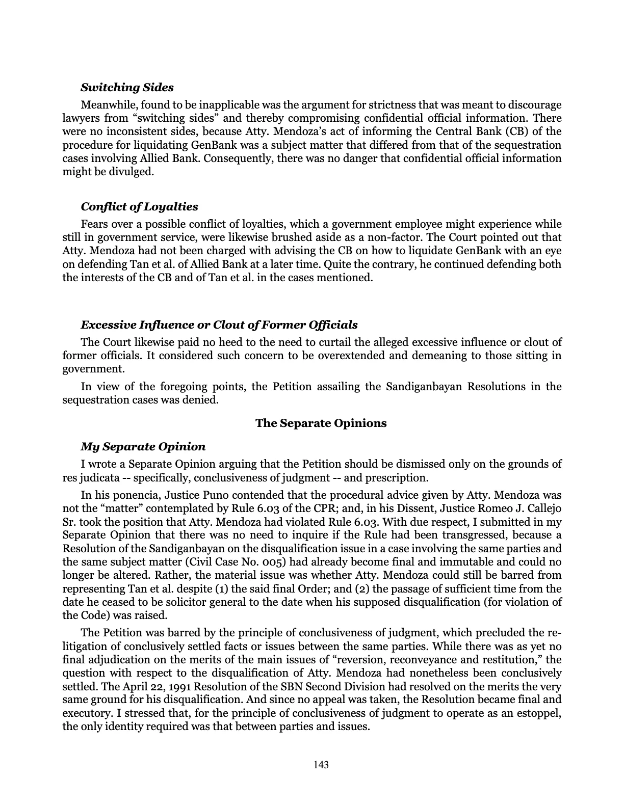 Judicial Renaissance, page 143