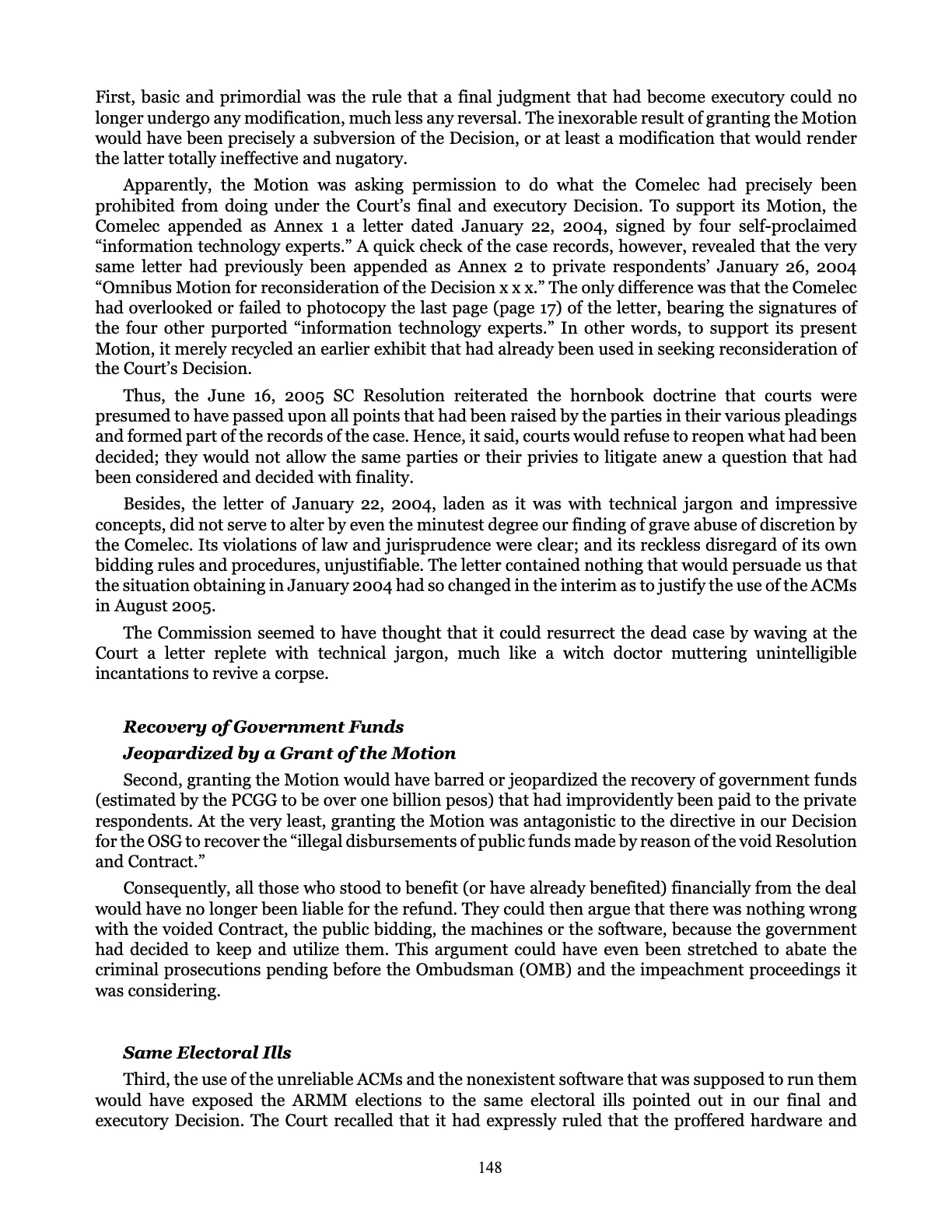 Judicial Renaissance, page 148