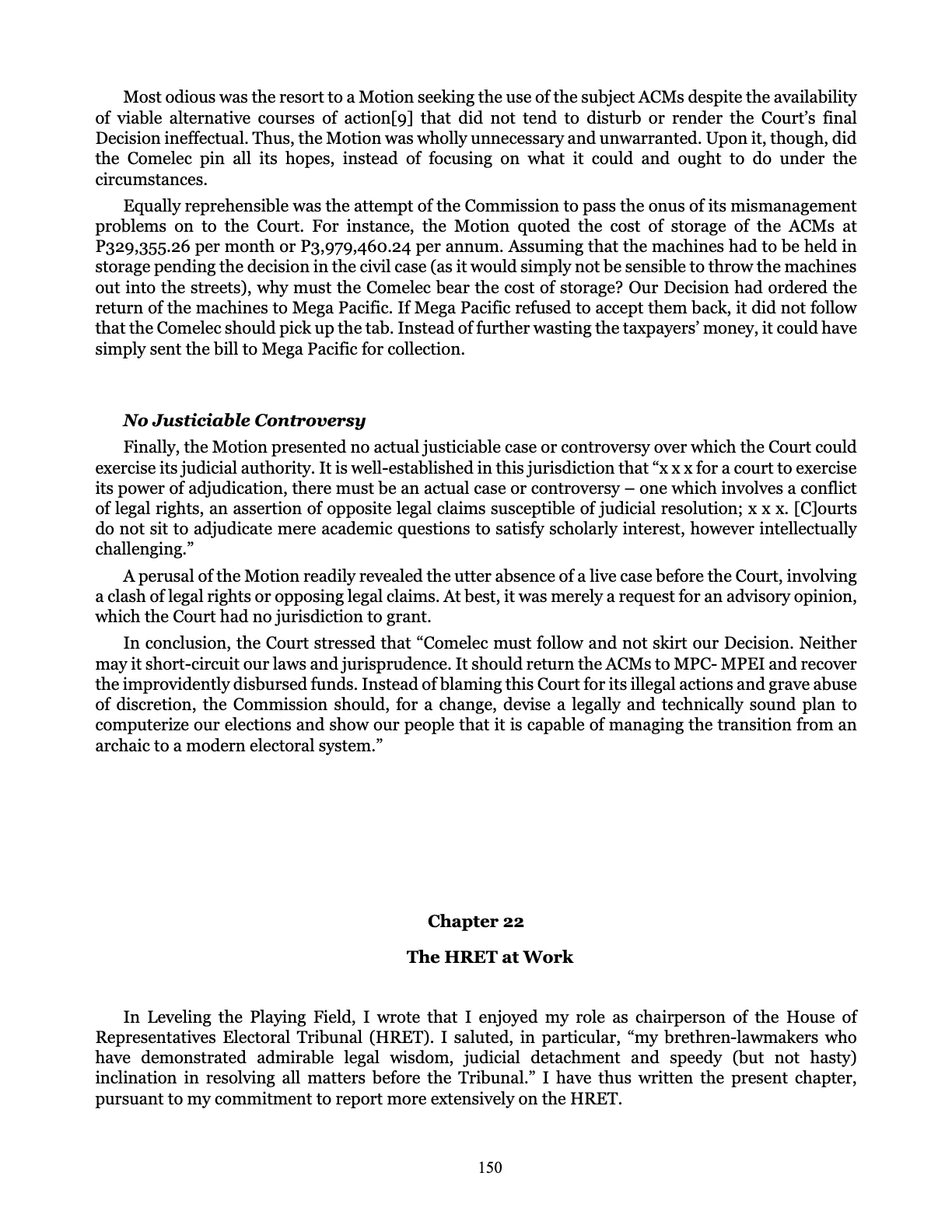 Judicial Renaissance, page 150