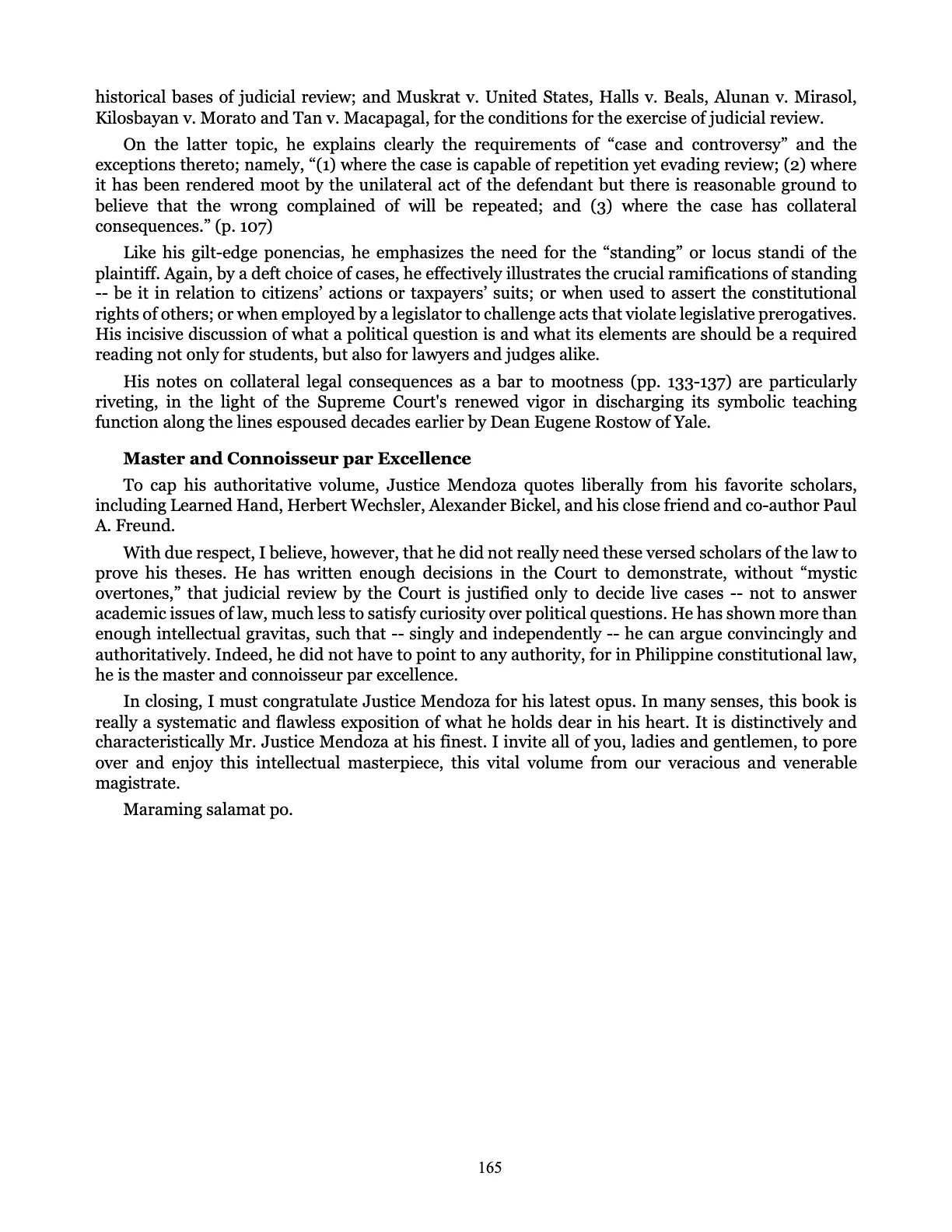 Judicial Renaissance, page 165