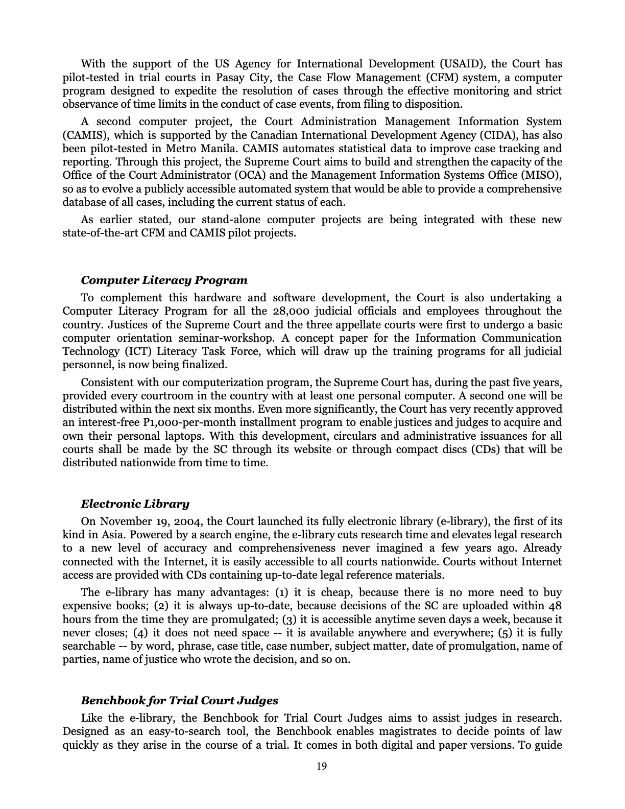 Judicial Renaissance, page 19
