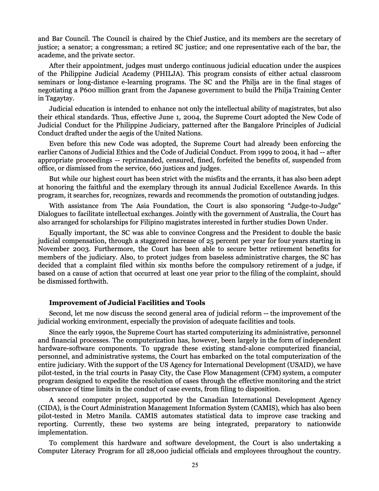 Judicial Renaissance, page 25