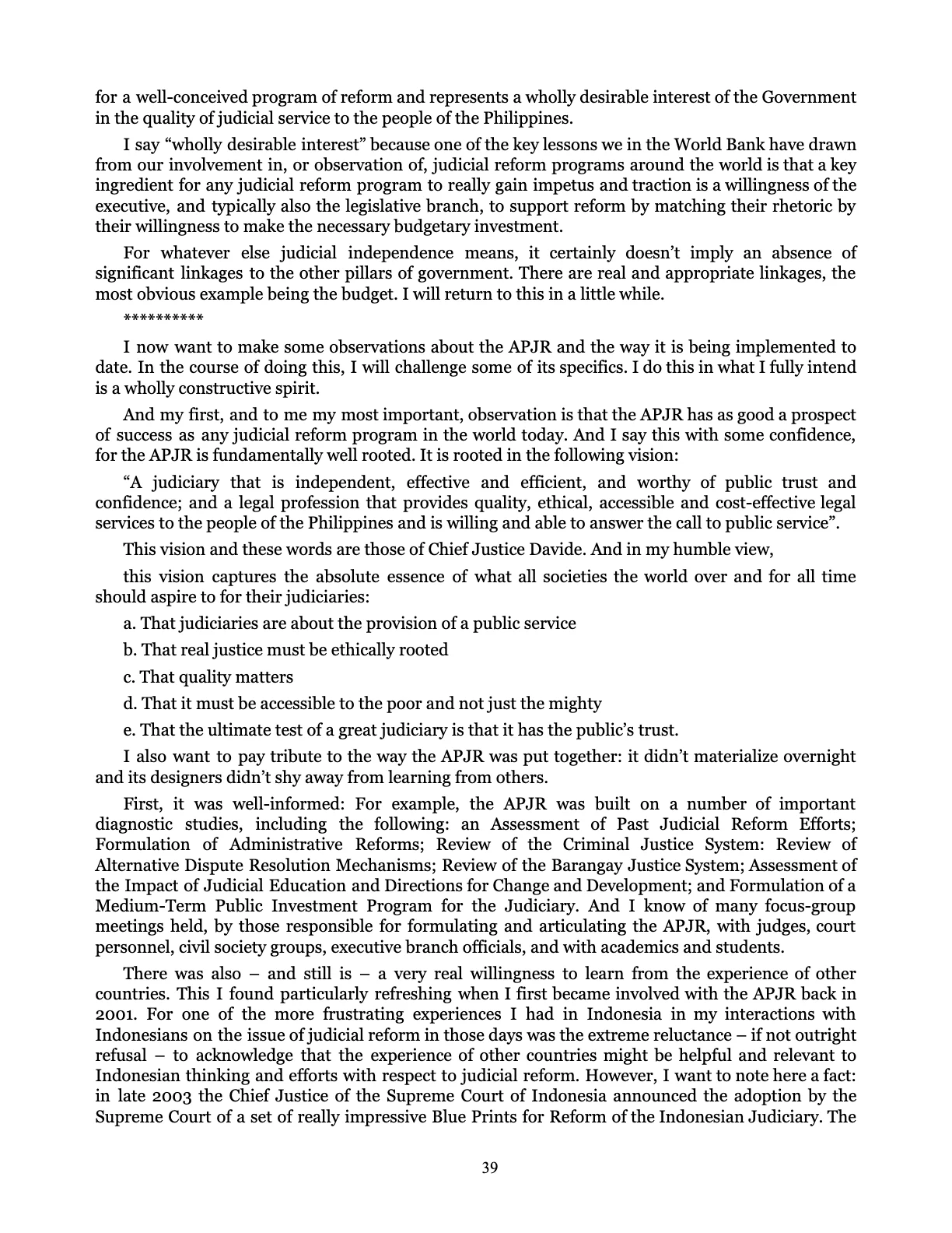 Judicial Renaissance, page 39