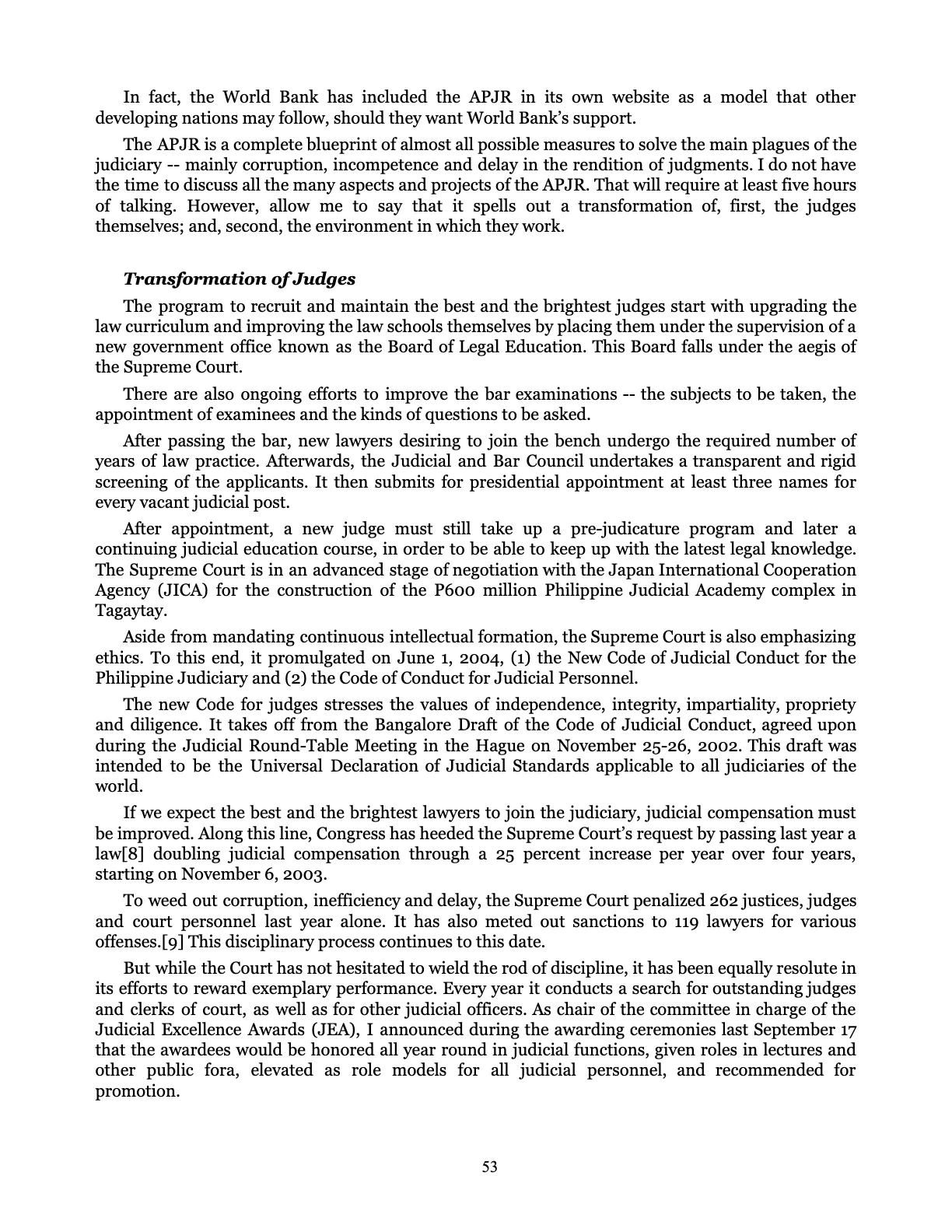Judicial Renaissance, page 53
