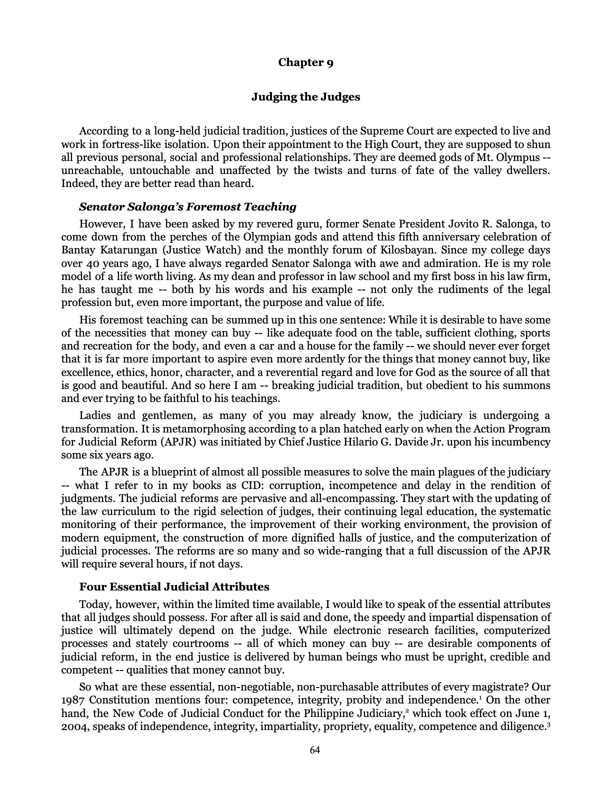 Judicial Renaissance, page 64