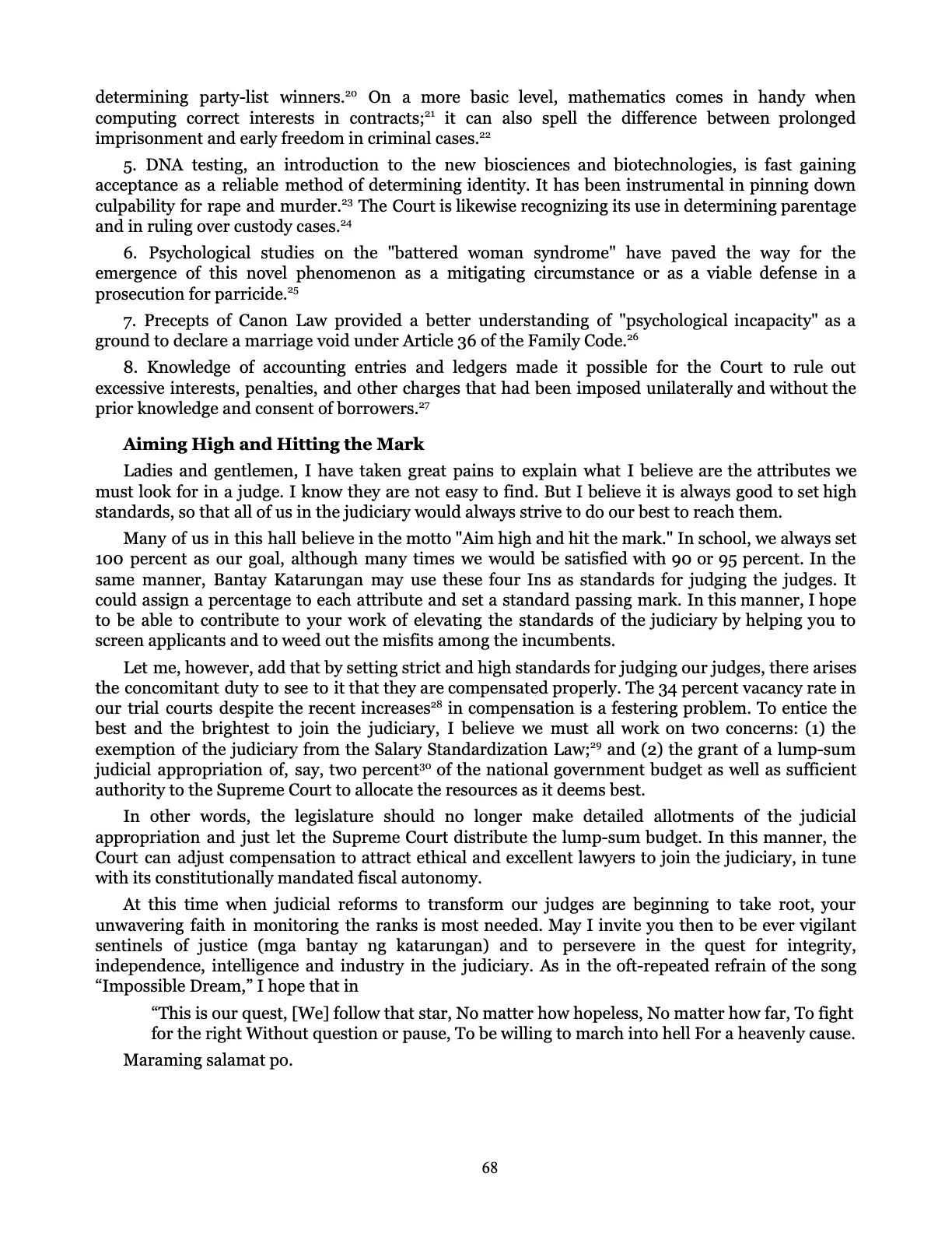 Judicial Renaissance, page 68