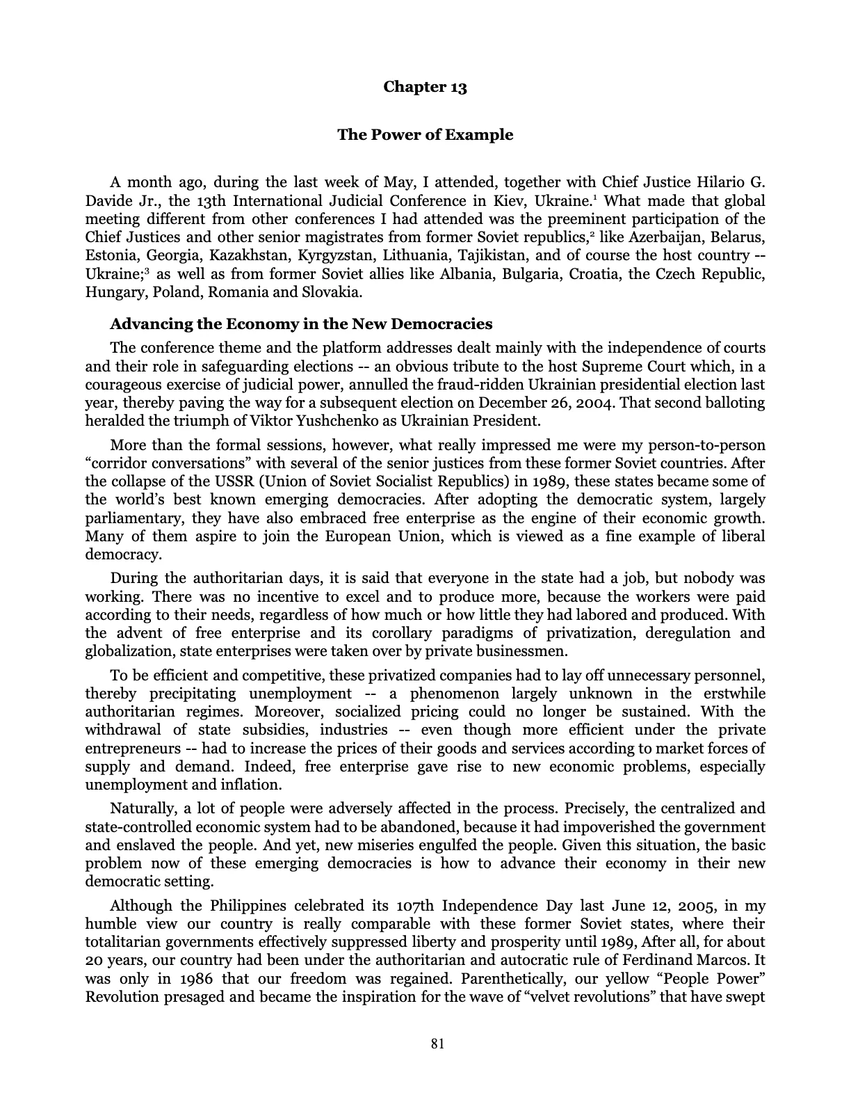 Judicial Renaissance, page 81