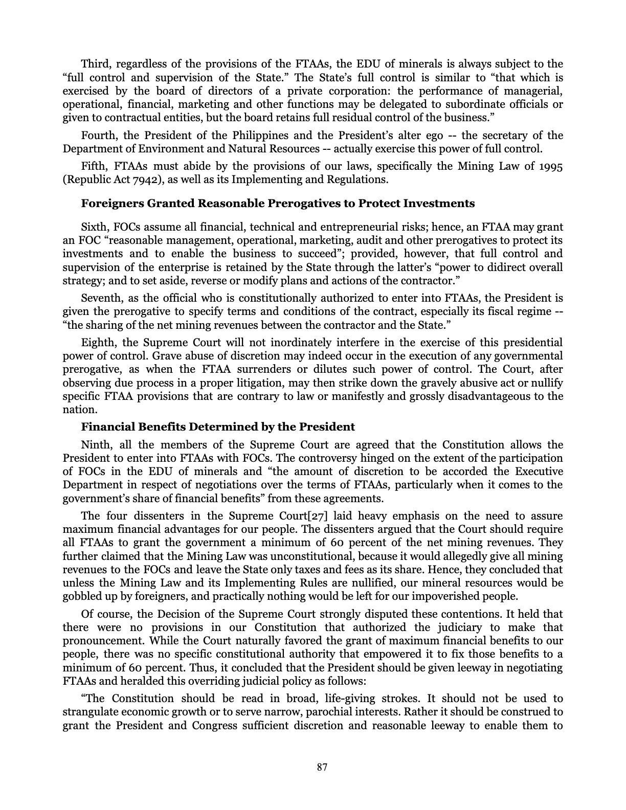Judicial Renaissance, page 87
