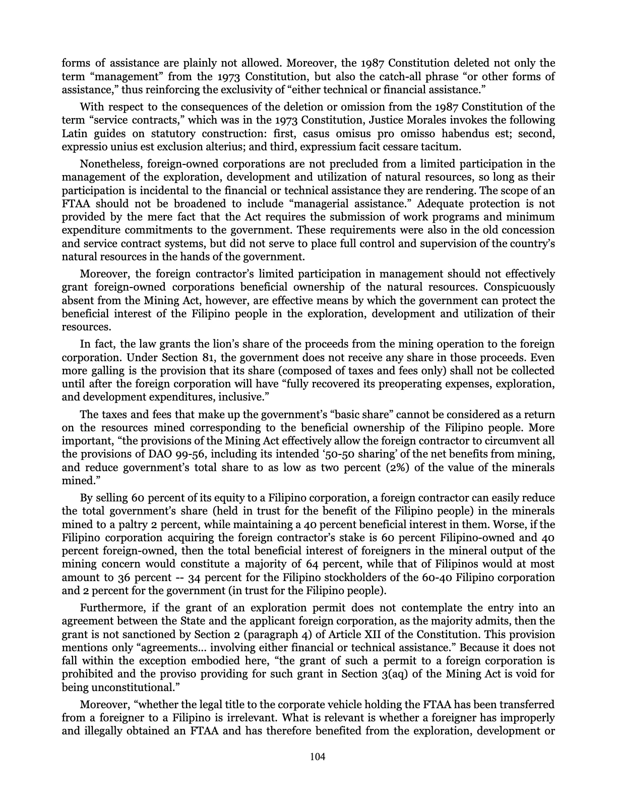 Judicial Renaissance, page 104