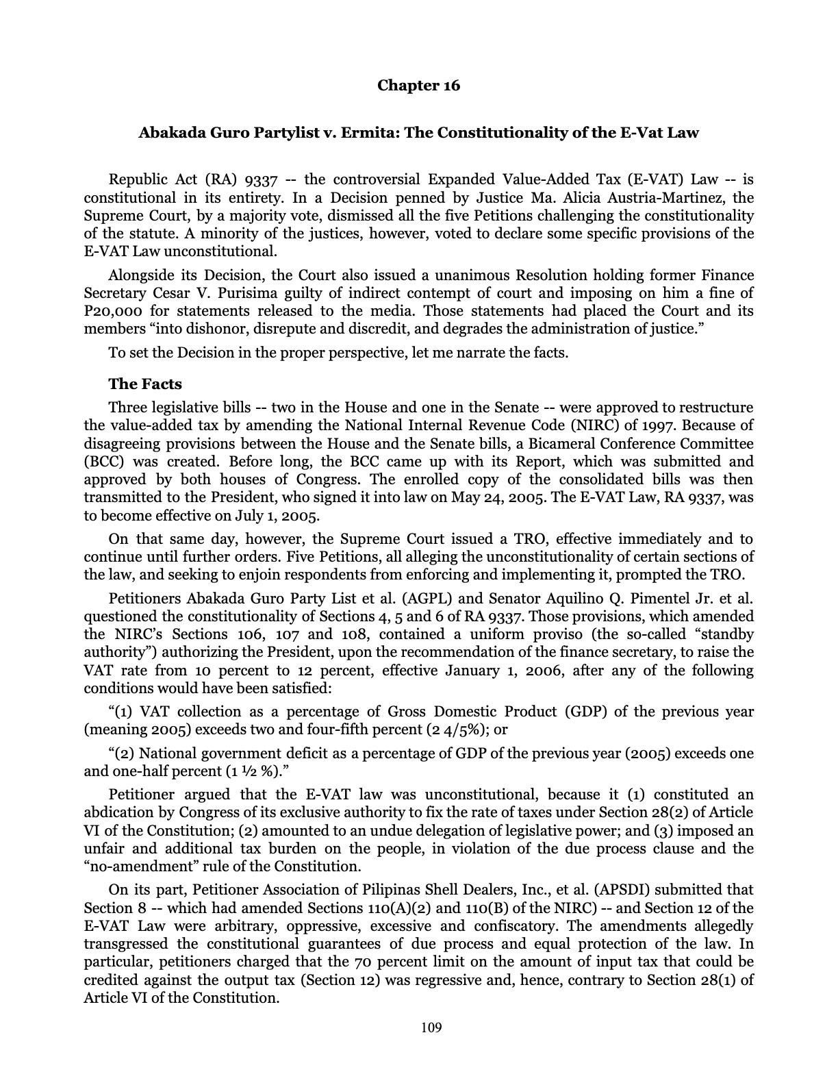 Judicial Renaissance, page 109