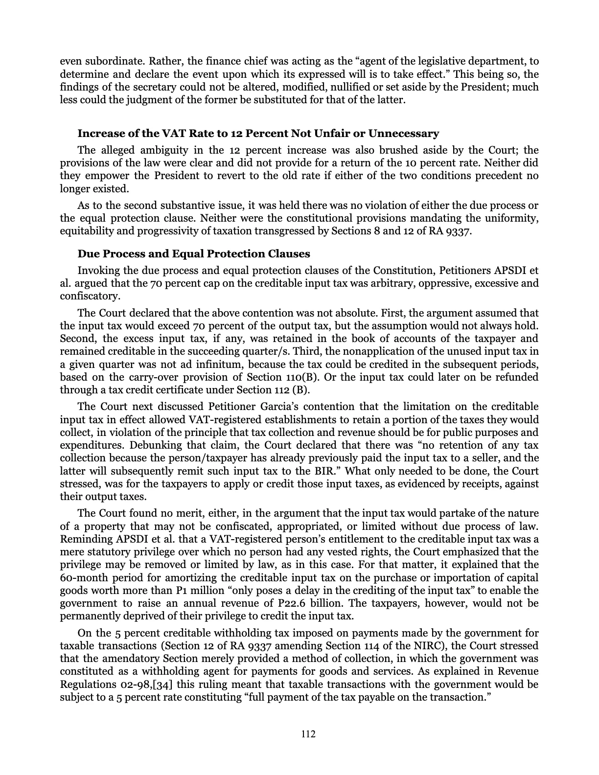 Judicial Renaissance, page 112
