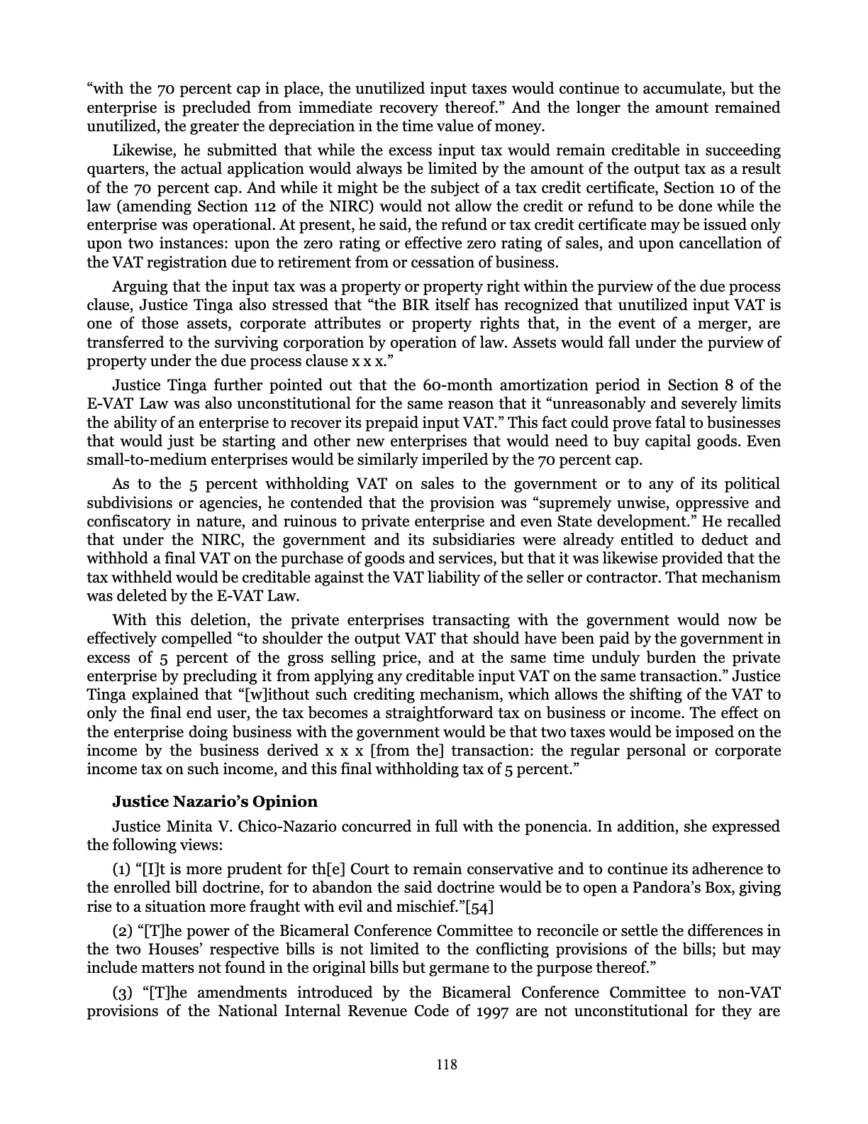 Judicial Renaissance, page 118