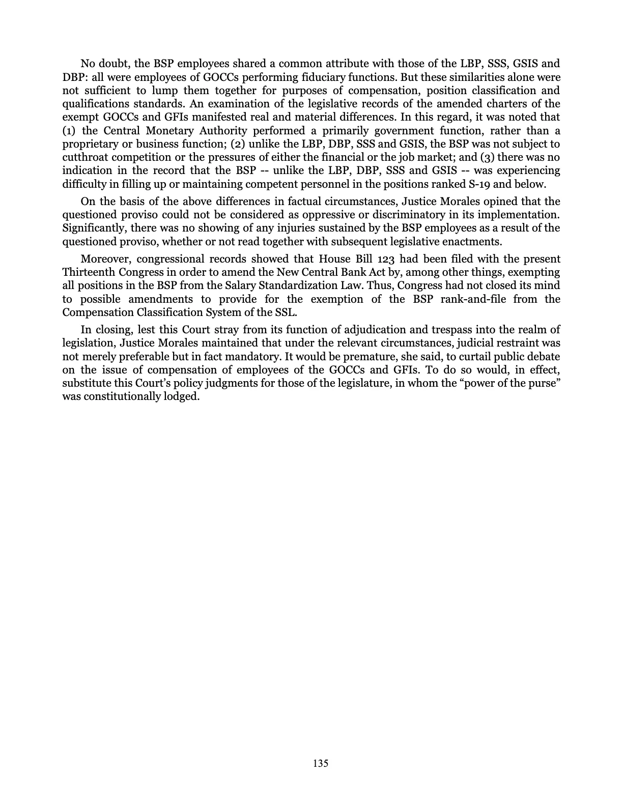 Judicial Renaissance, page 135