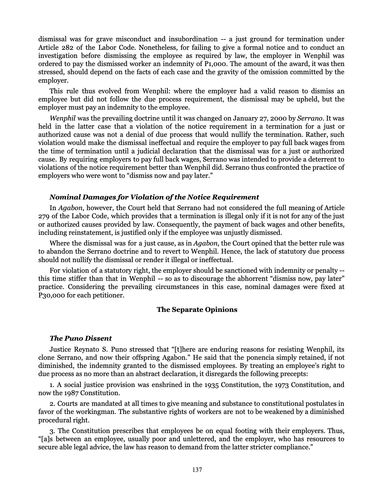 Judicial Renaissance, page 137