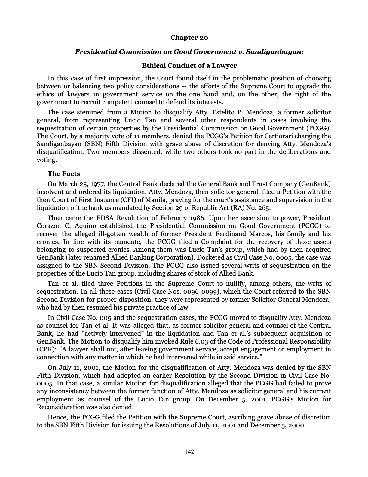 Judicial Renaissance, page 142