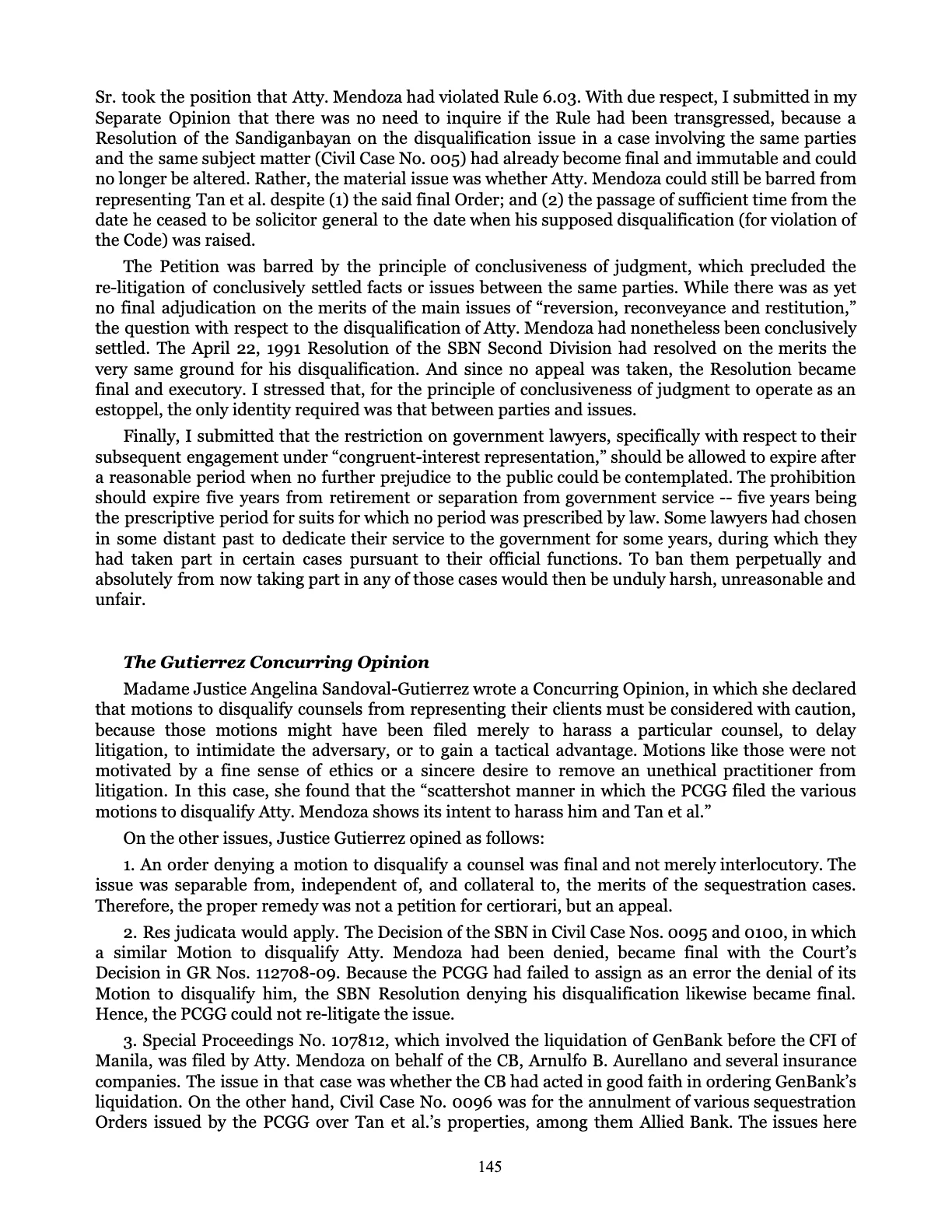 Judicial Renaissance, page 145