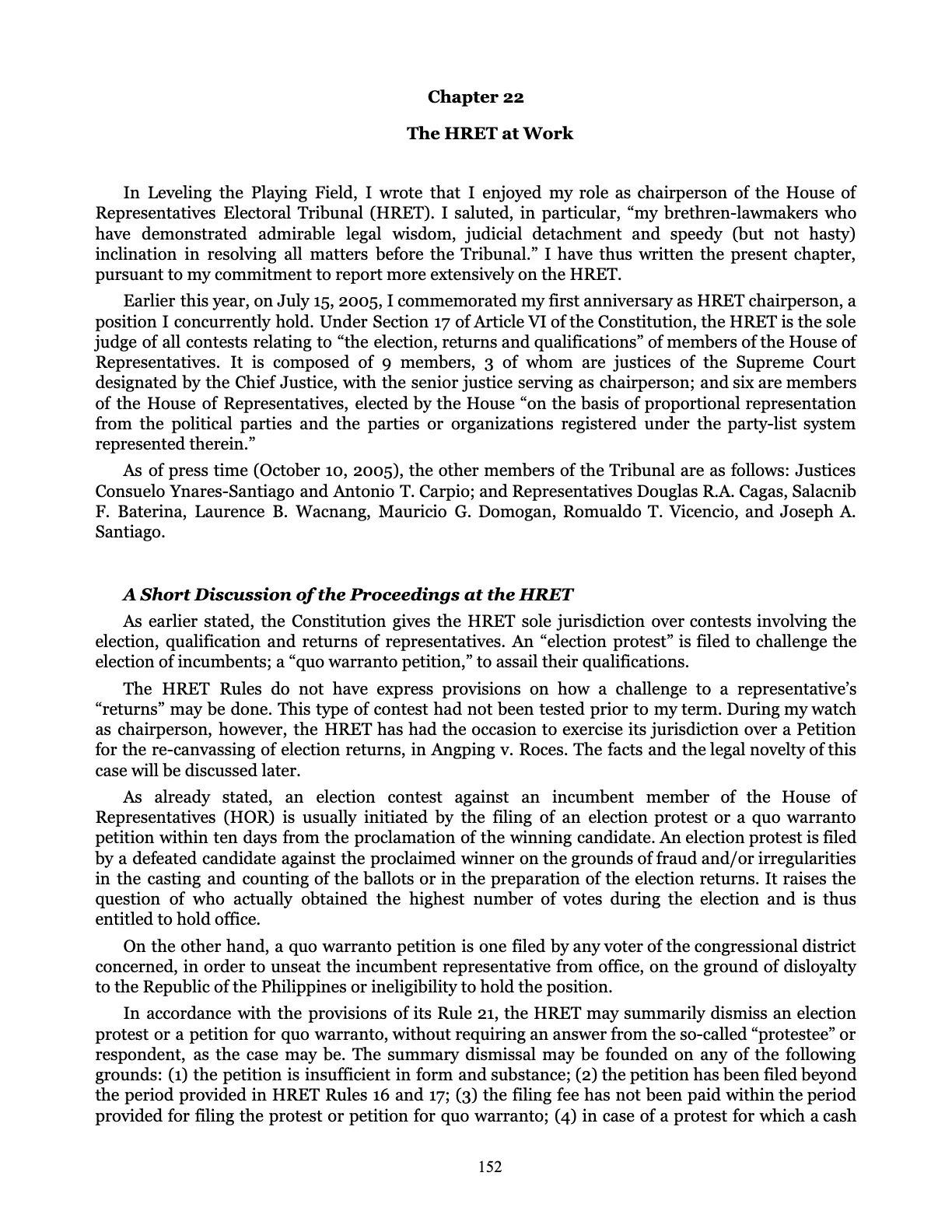 Judicial Renaissance, page 152