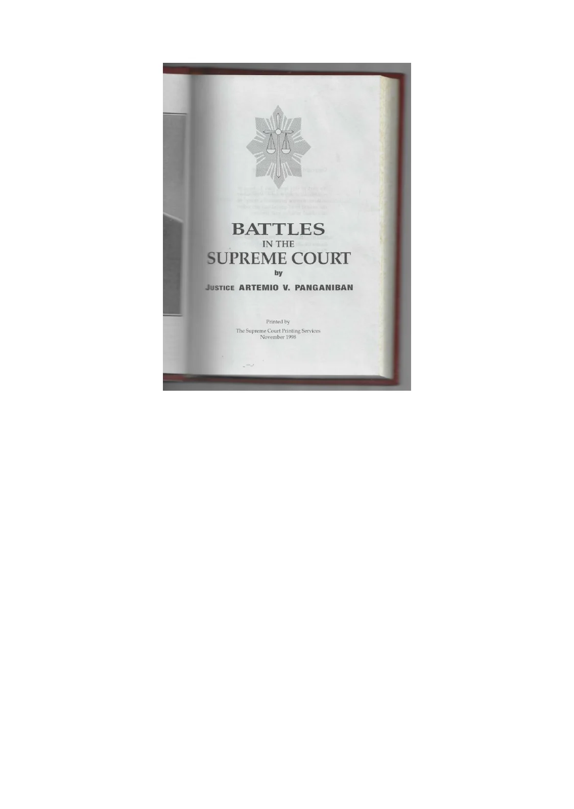 Battles in the Supreme Court, page 6