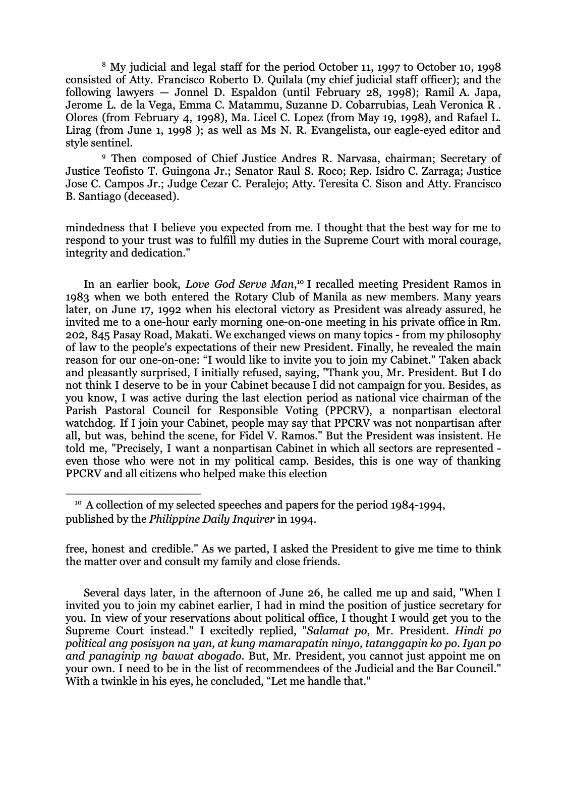 Battles in the Supreme Court, page 19