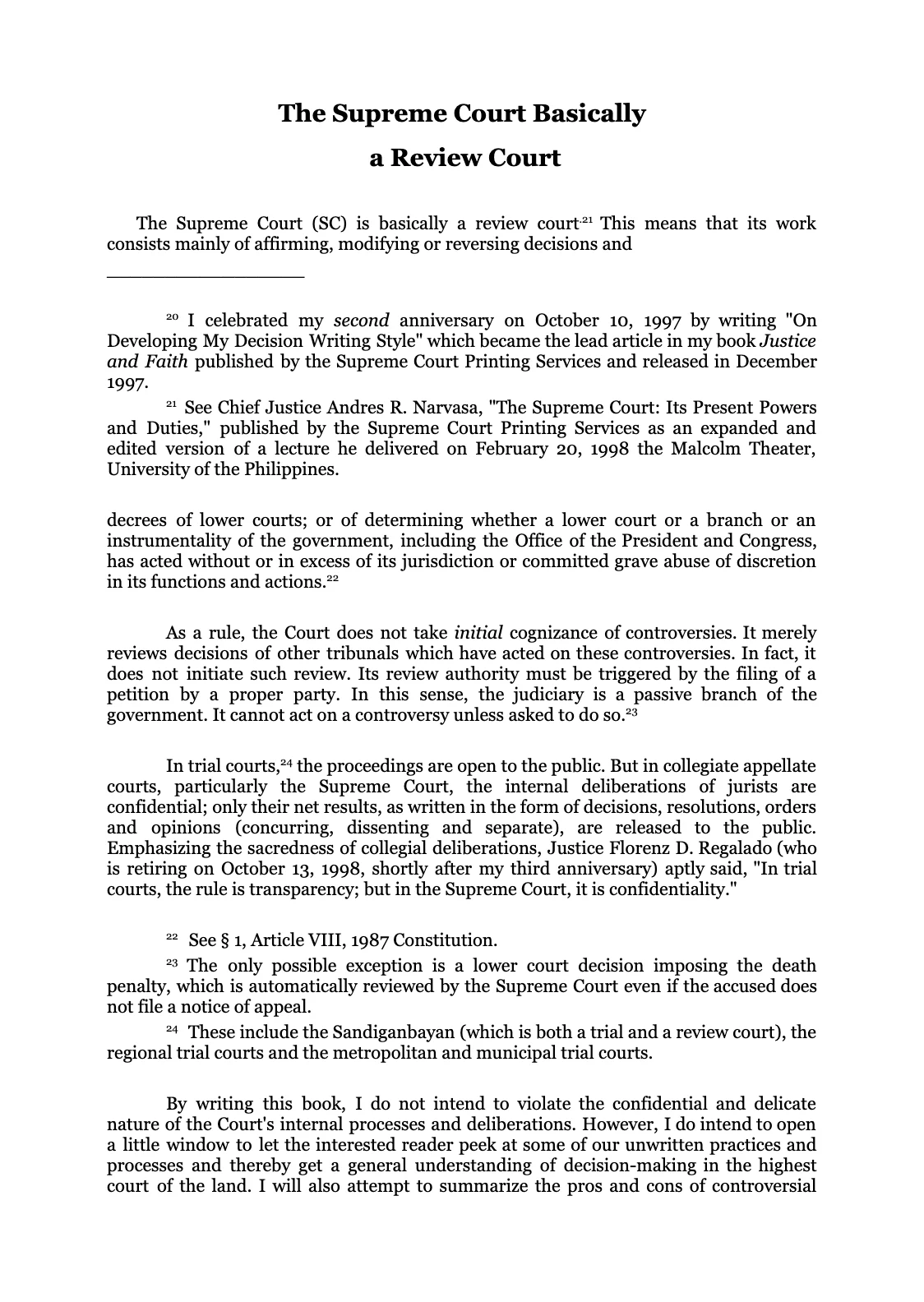 Battles in the Supreme Court, page 23