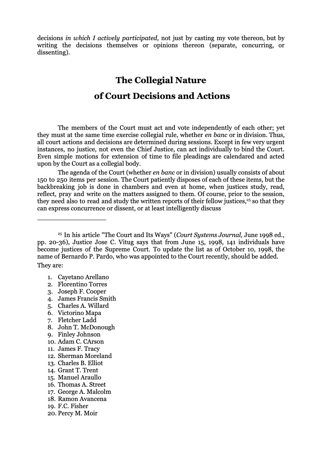 Battles in the Supreme Court, page 24