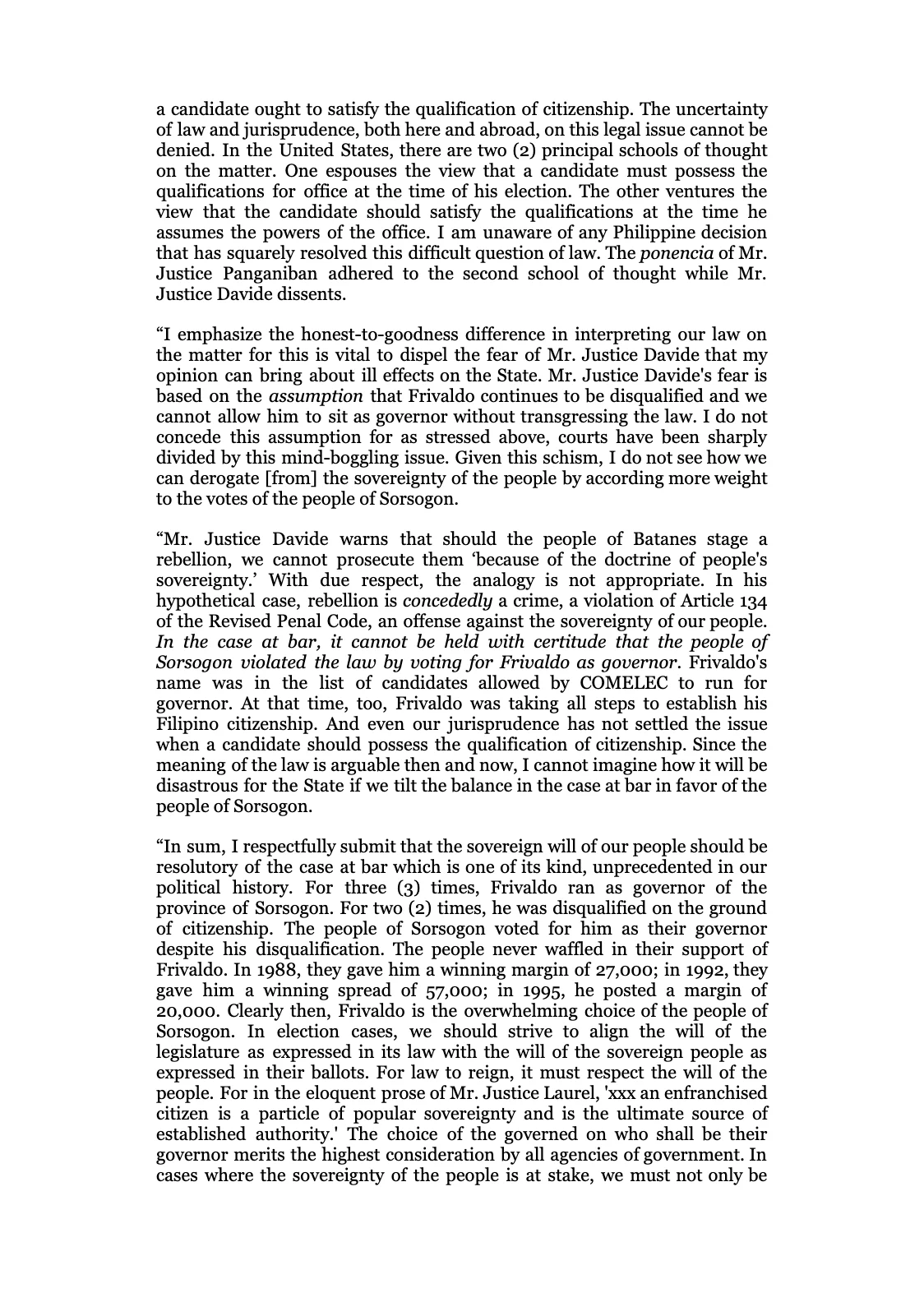 Battles in the Supreme Court, page 71