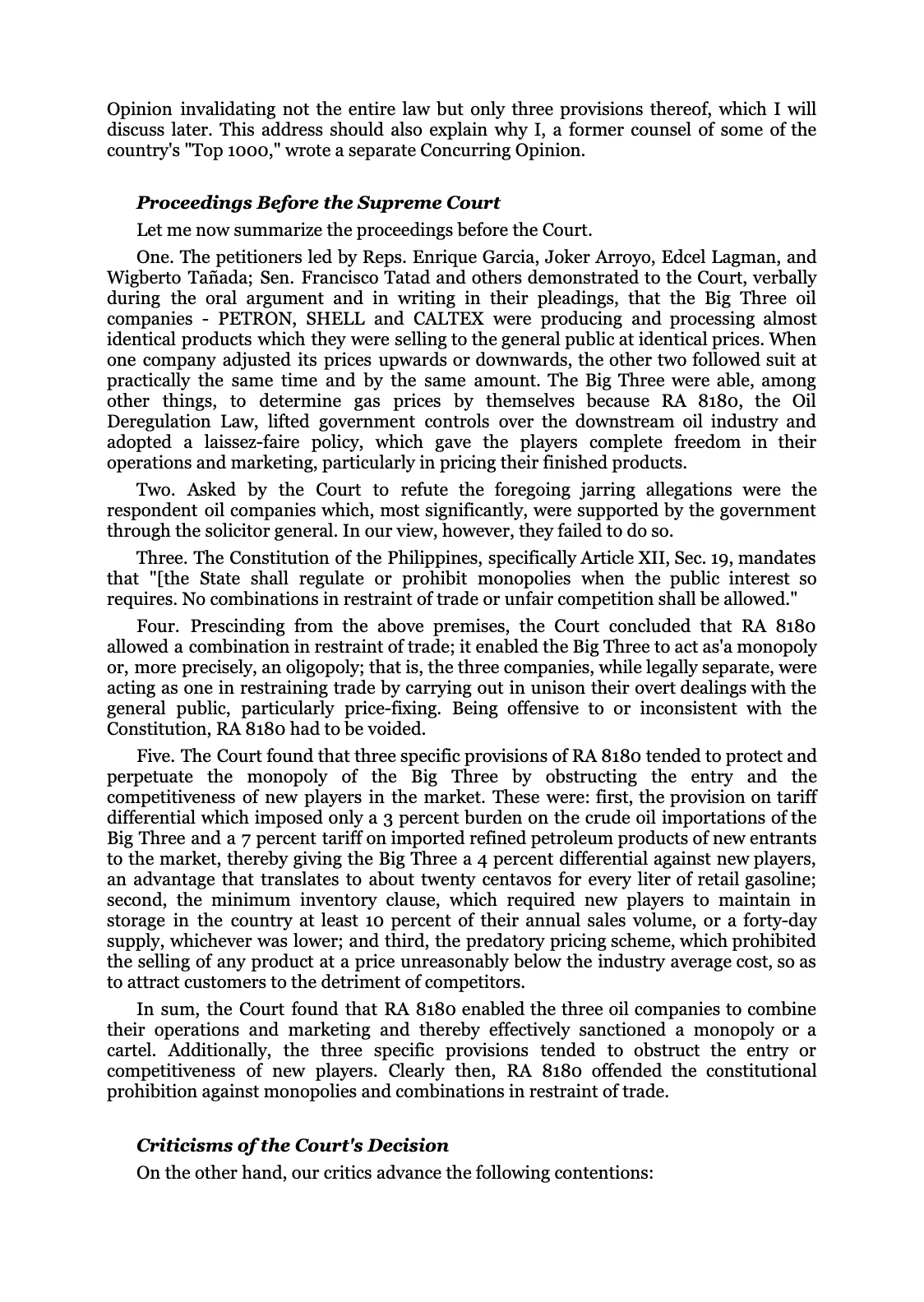 Battles in the Supreme Court, page 76
