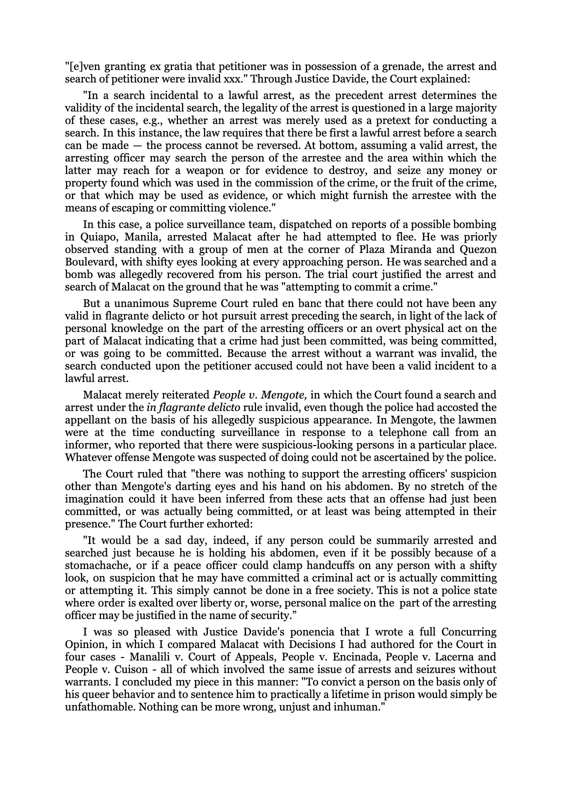 Battles in the Supreme Court, page 92