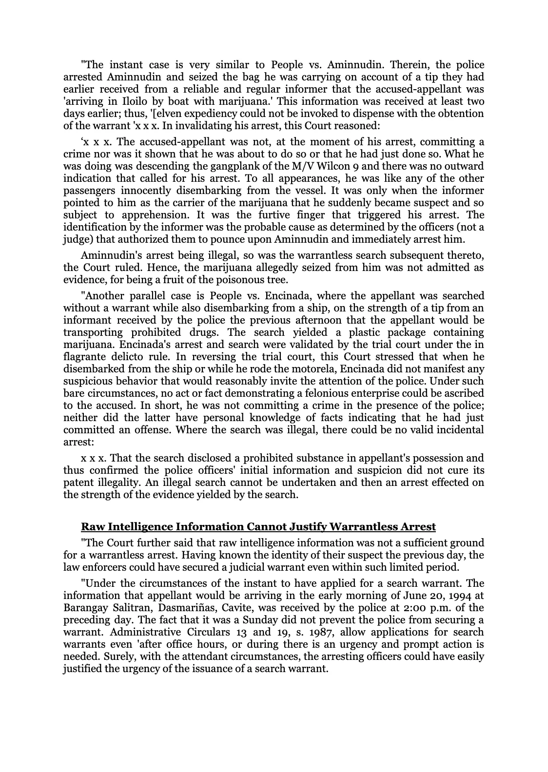 Battles in the Supreme Court, page 94