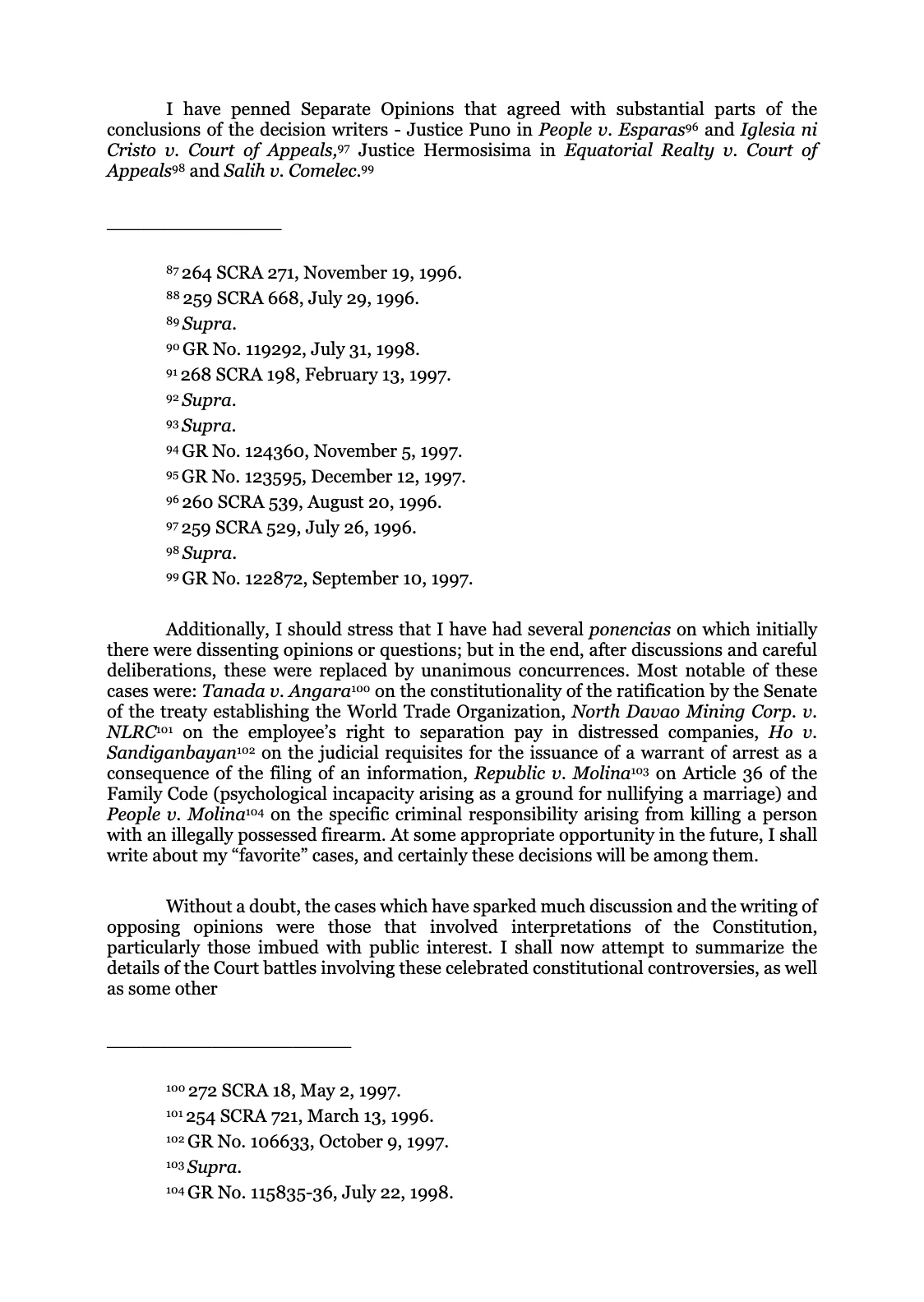 Battles in the Supreme Court, page 39