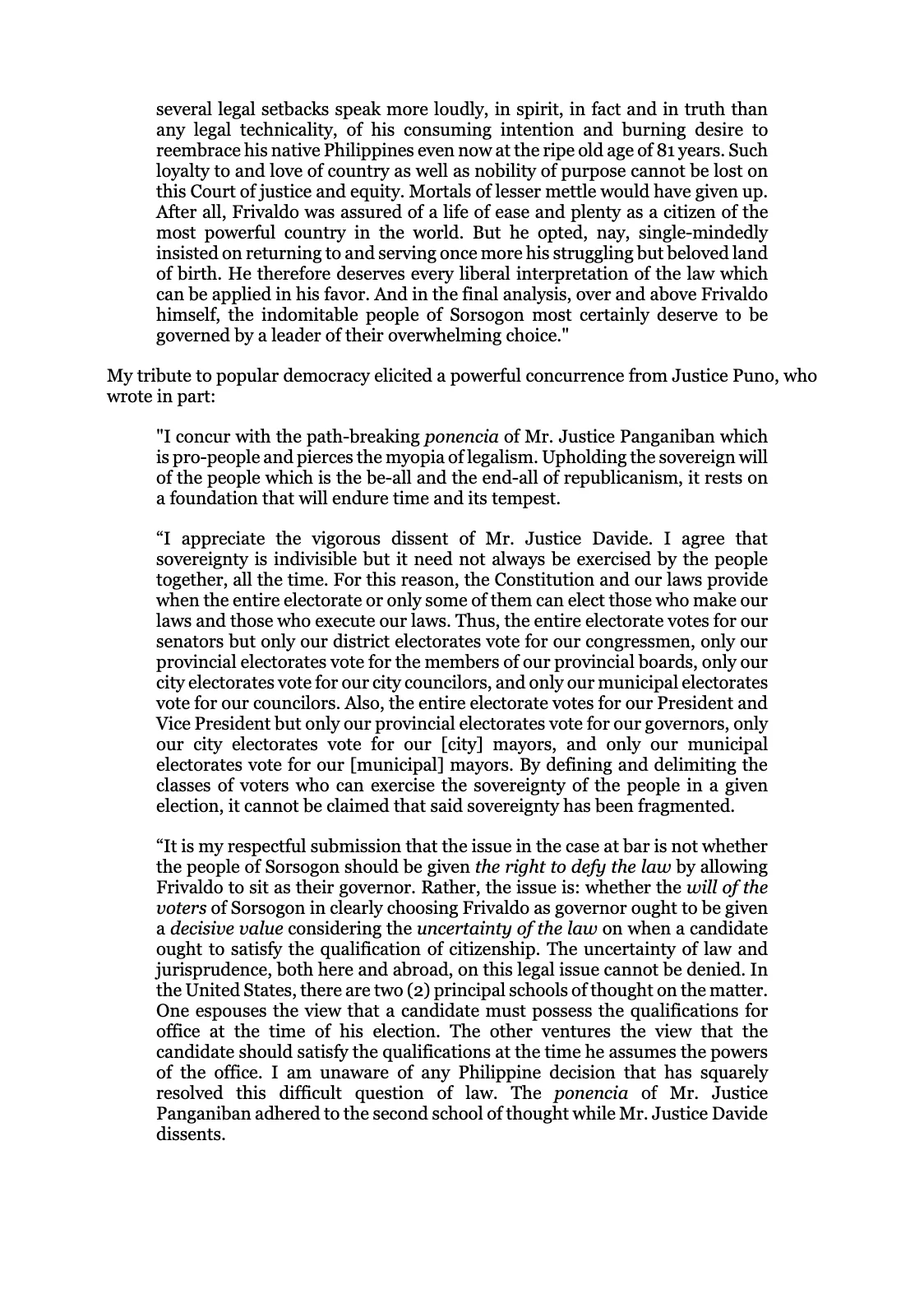 Battles in the Supreme Court, page 66