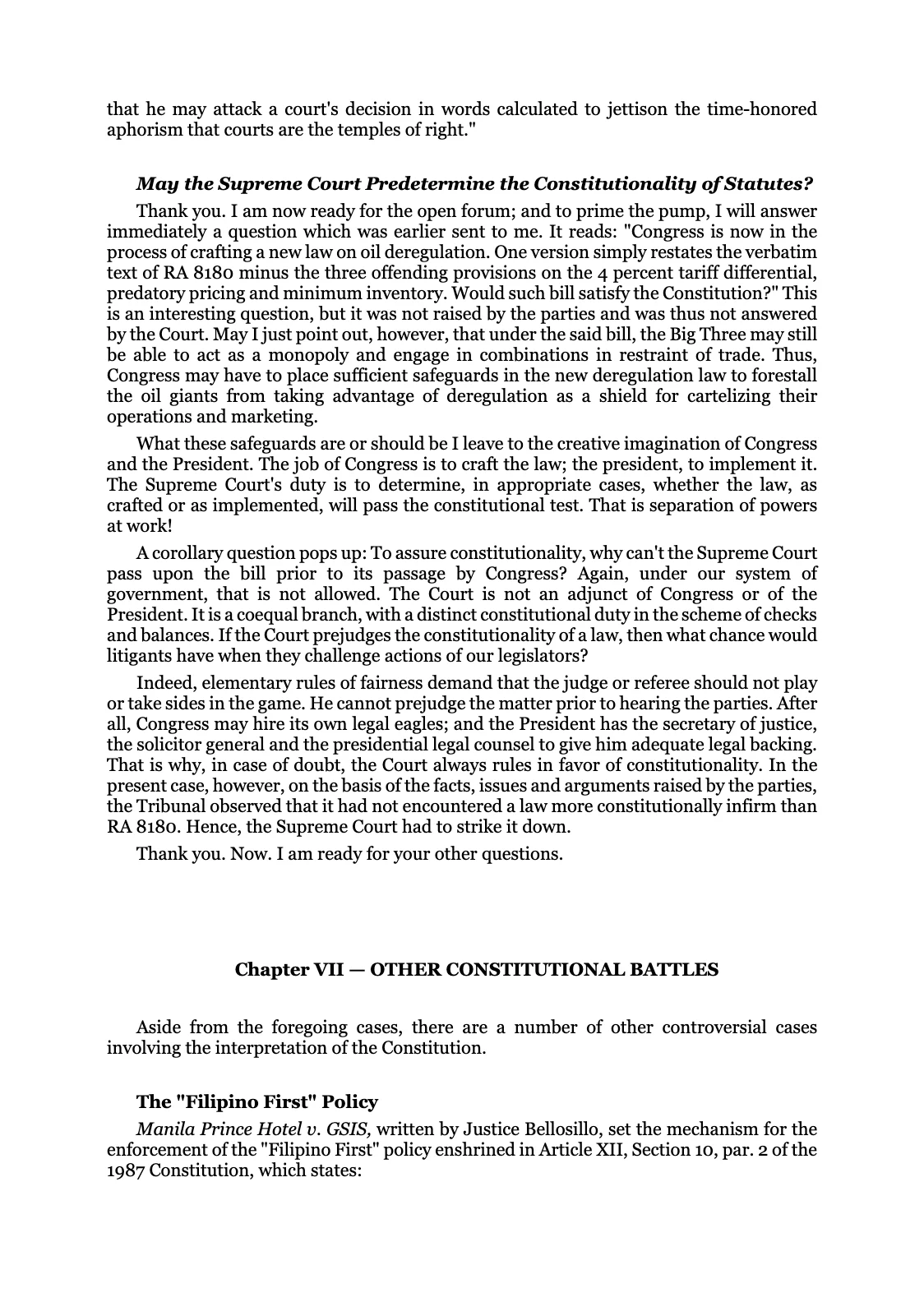 Battles in the Supreme Court, page 78
