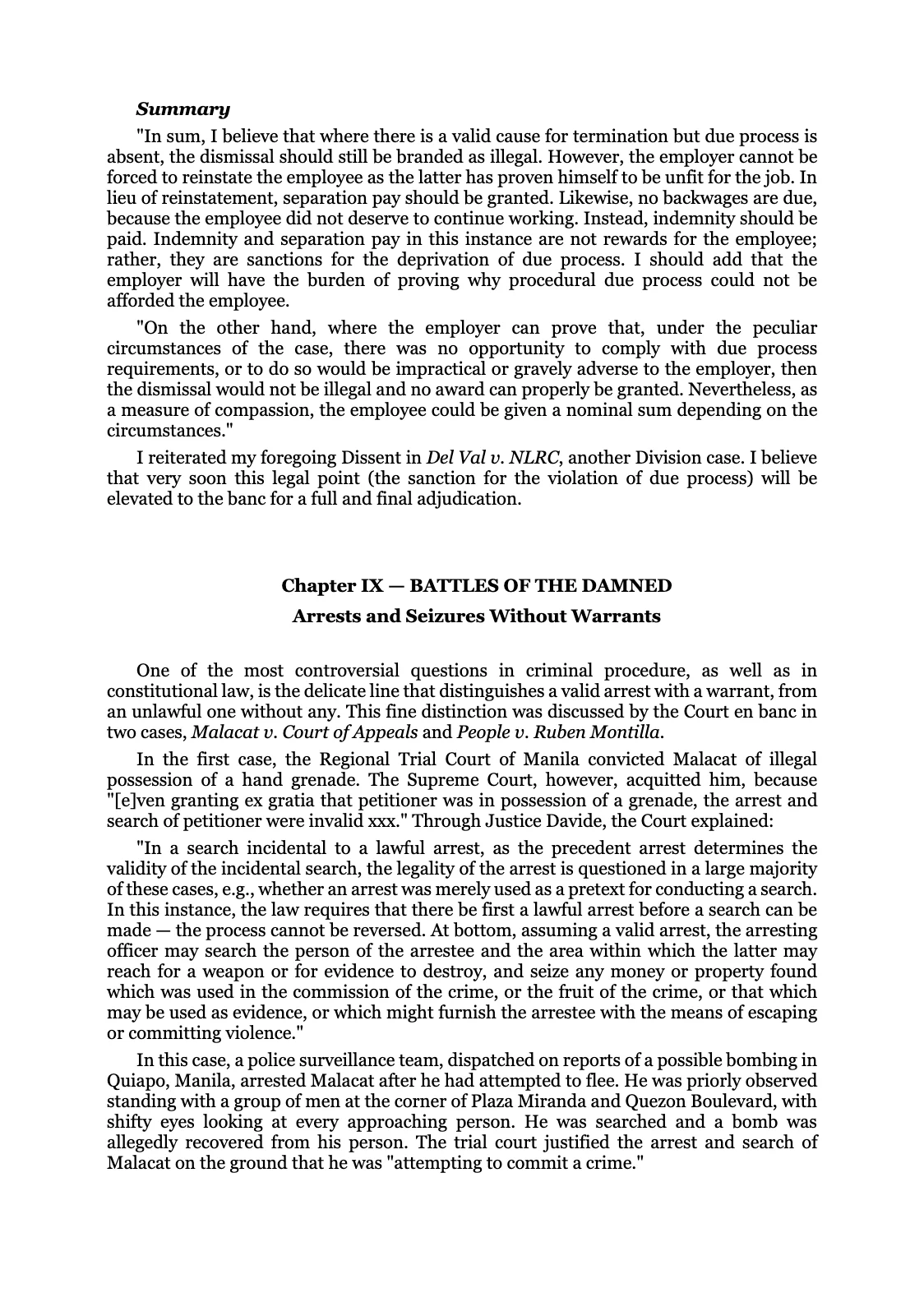 Battles in the Supreme Court, page 87