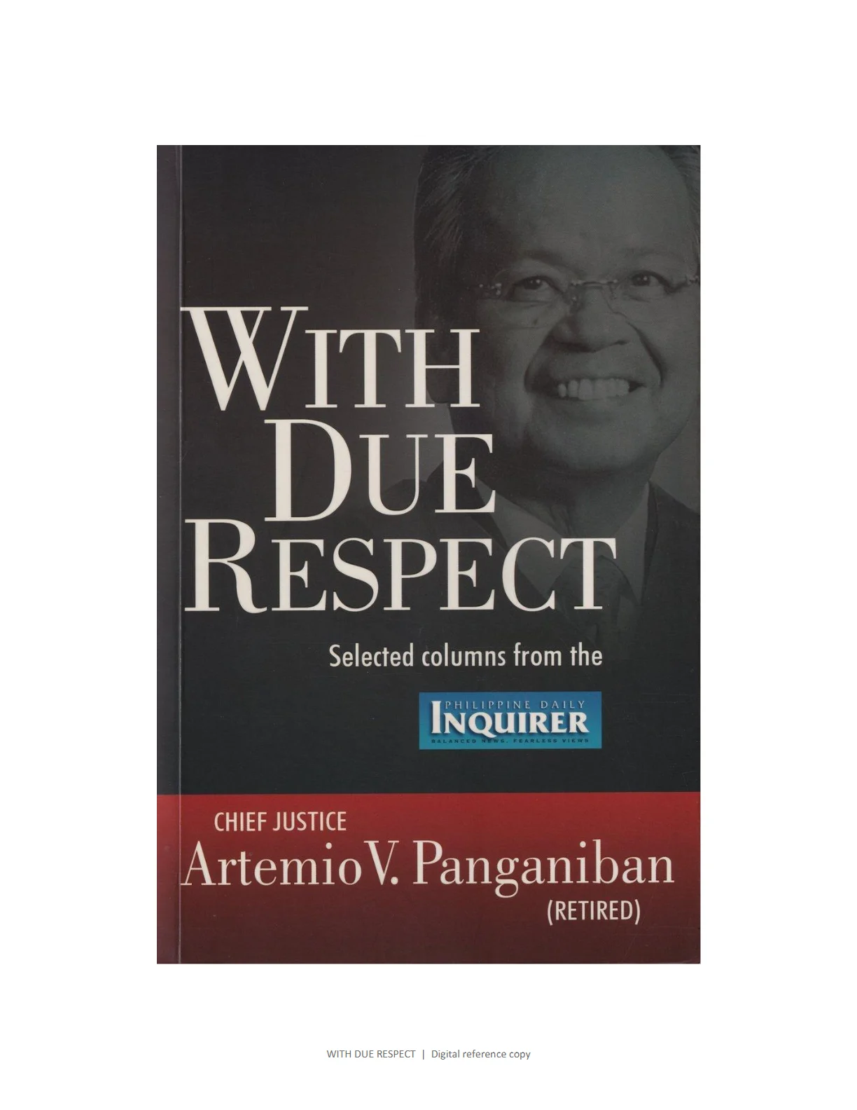 Cover of WITH DUE RESPECT