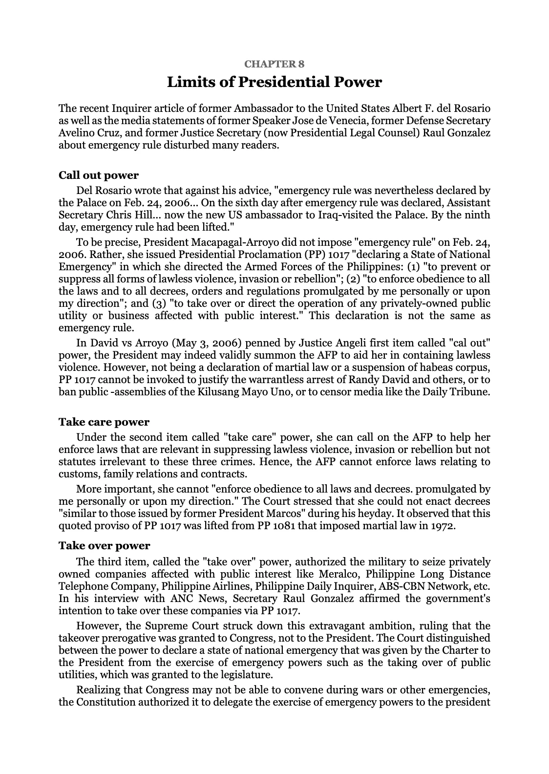 WITH DUE RESPECT, page 20