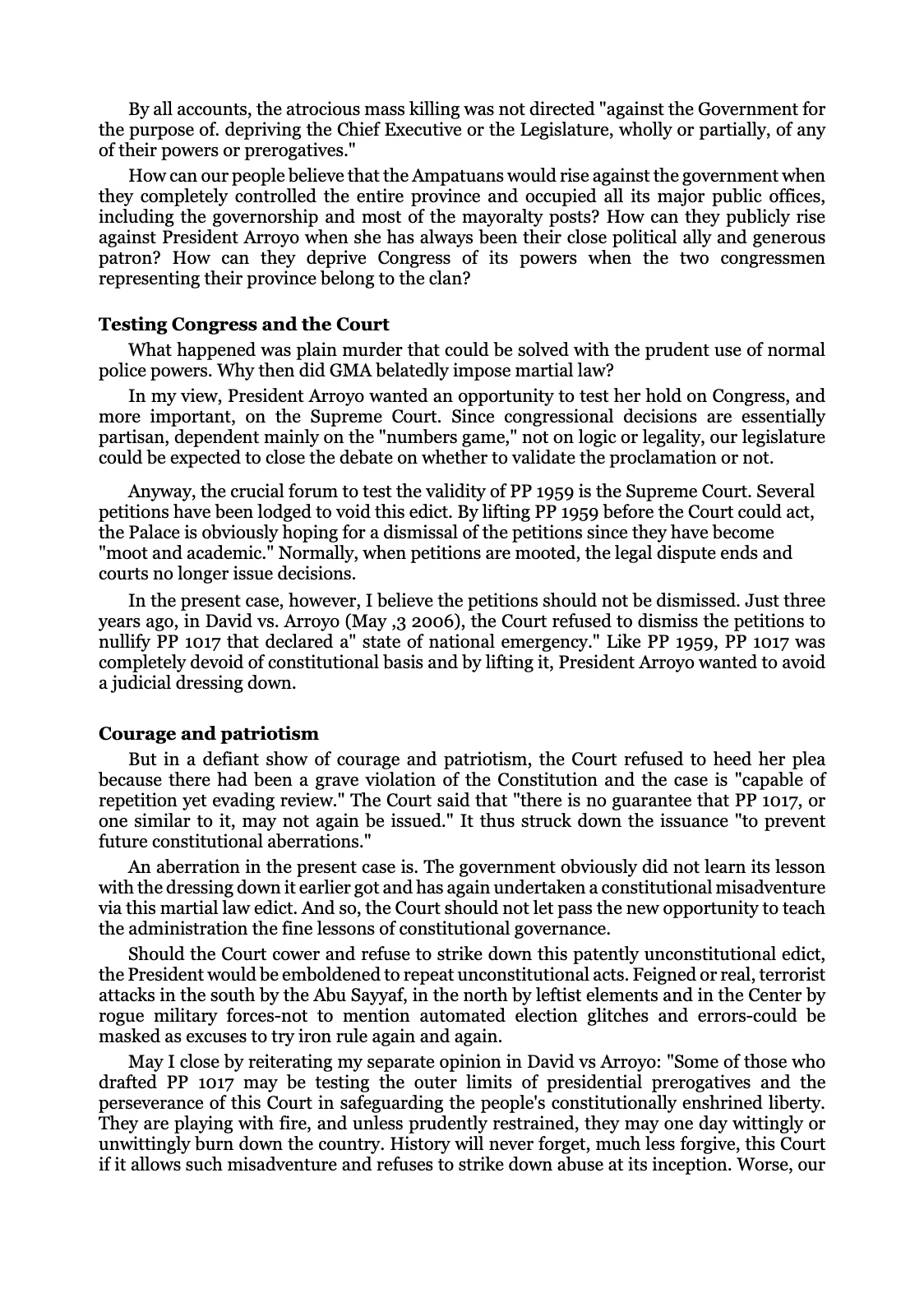 WITH DUE RESPECT, page 22