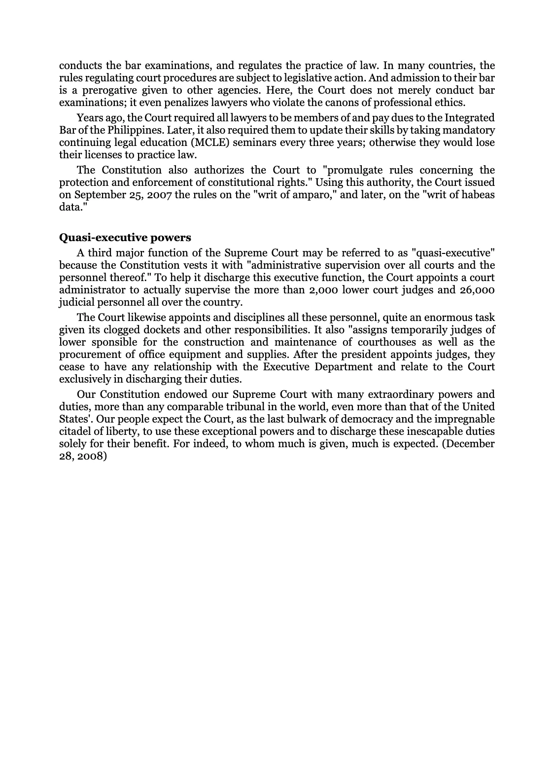 WITH DUE RESPECT, page 26