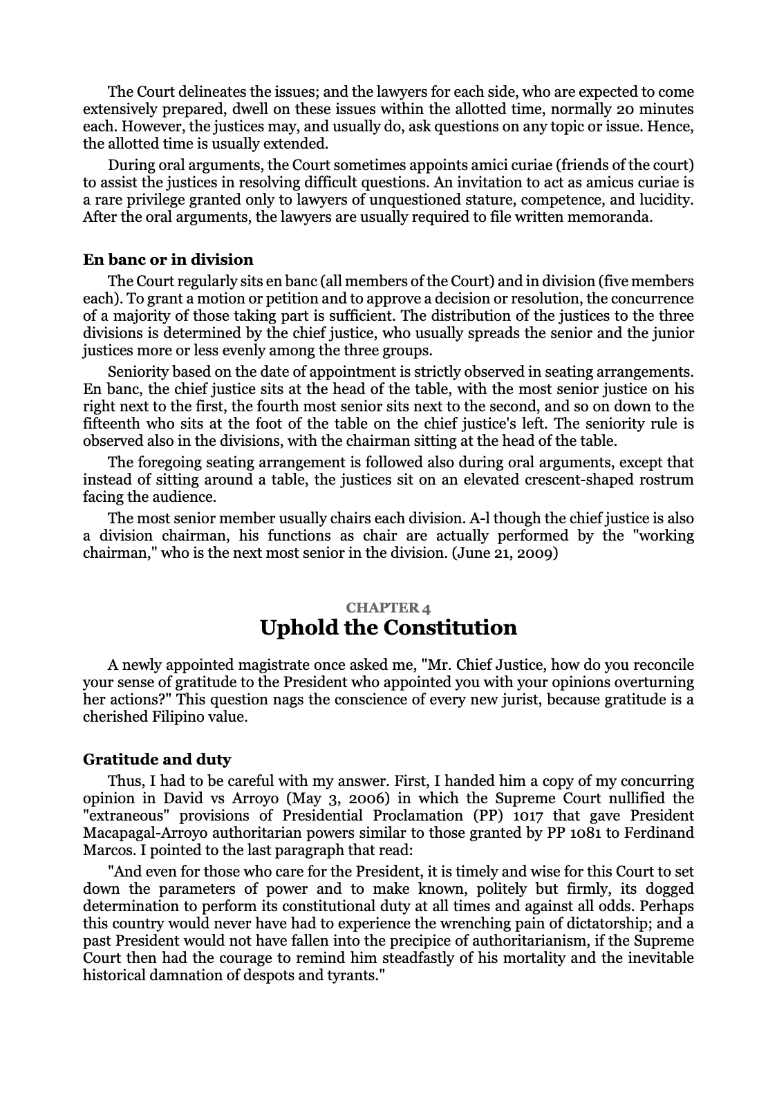 WITH DUE RESPECT, page 30