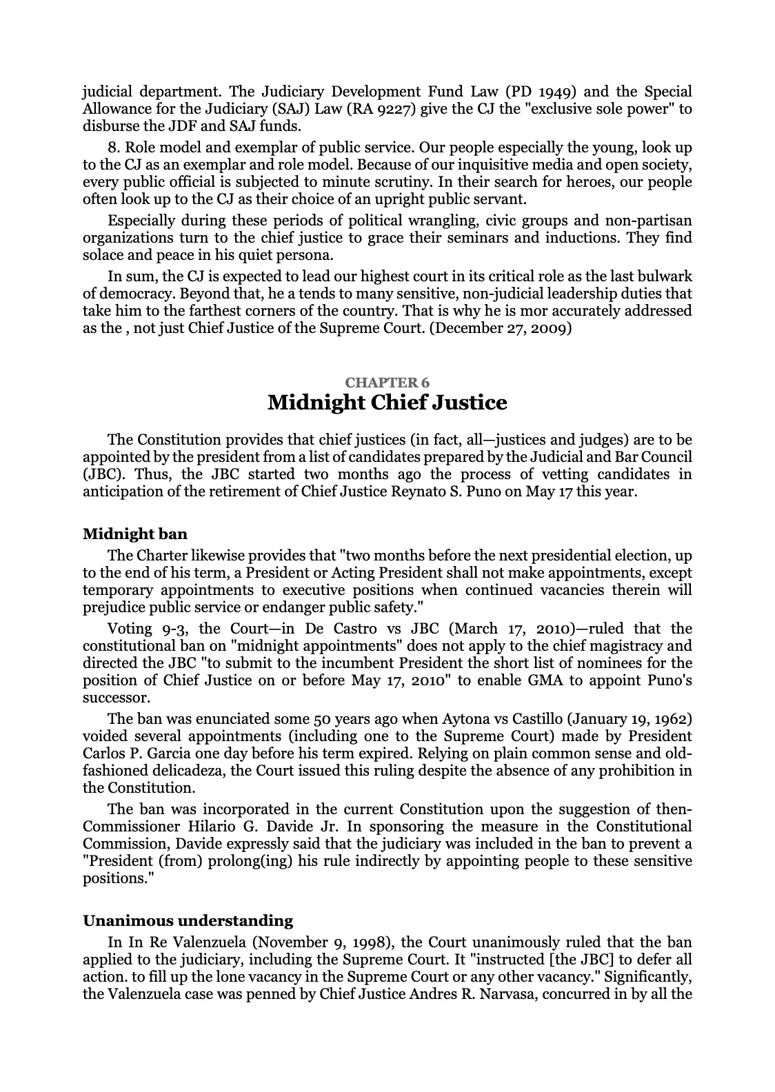 WITH DUE RESPECT, page 33