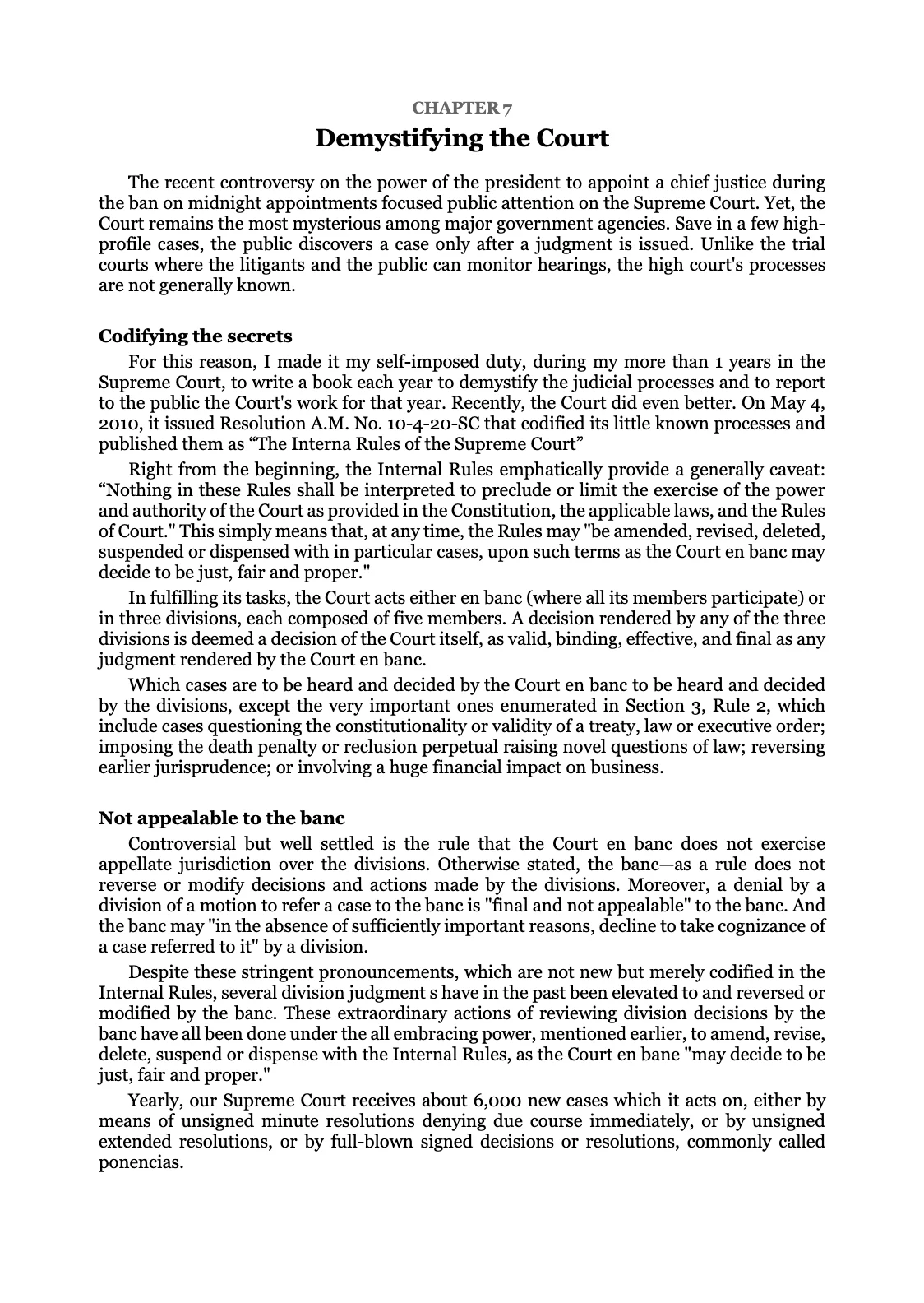WITH DUE RESPECT, page 35