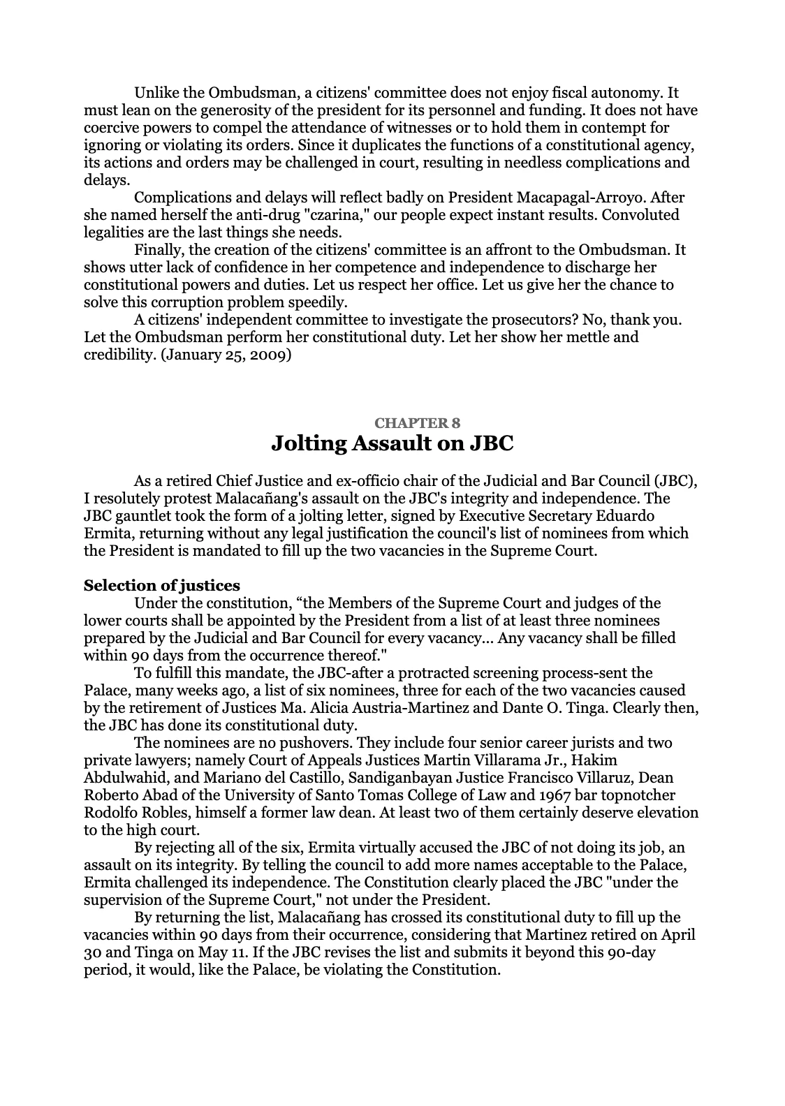 WITH DUE RESPECT, page 53