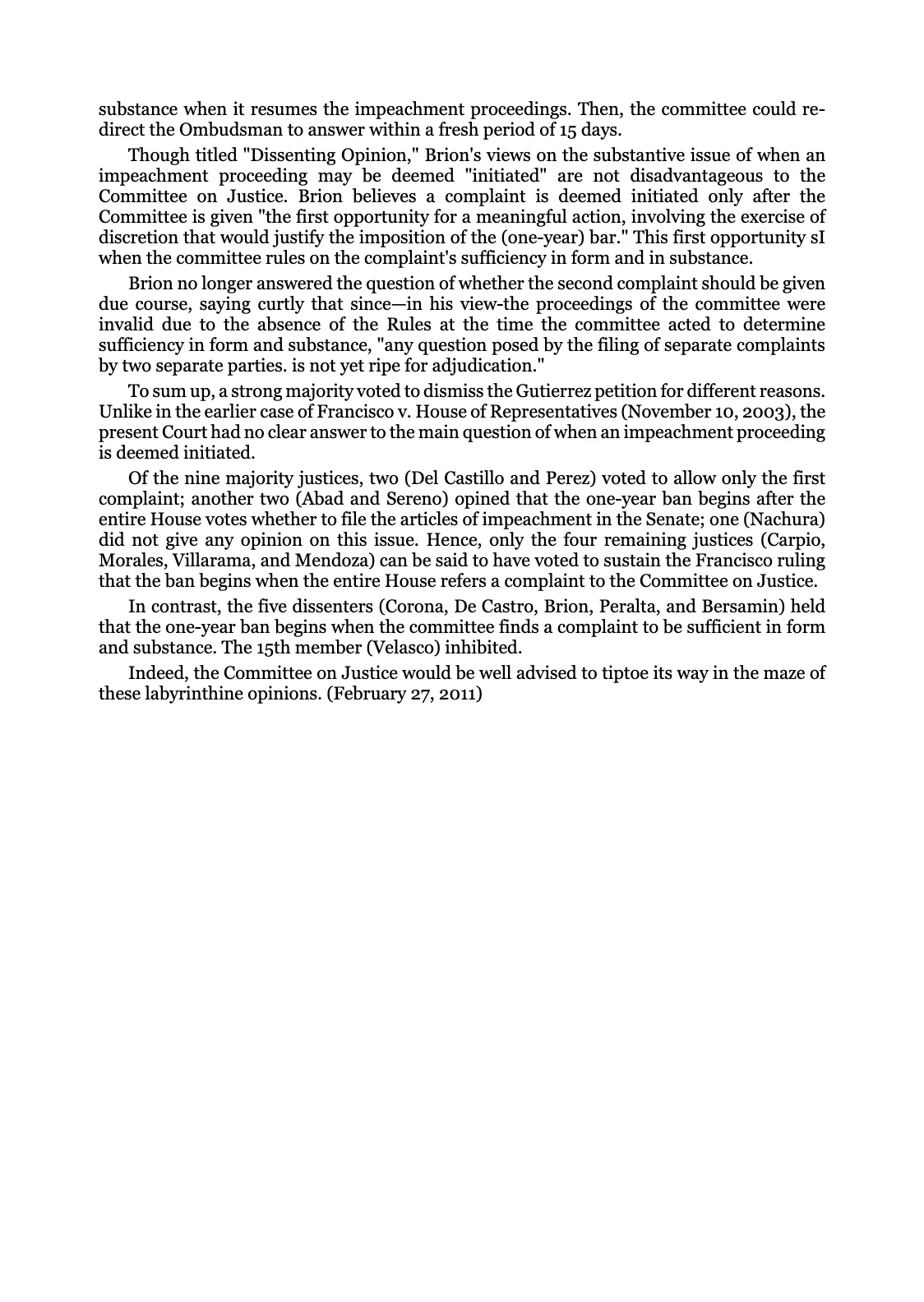 WITH DUE RESPECT, page 72