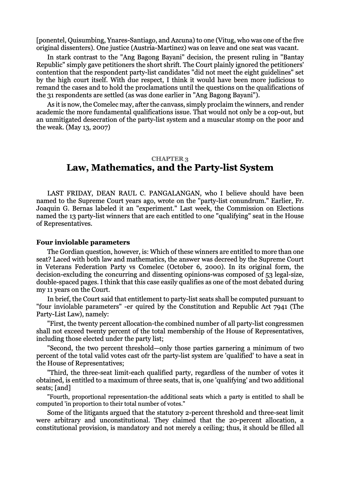 WITH DUE RESPECT, page 76