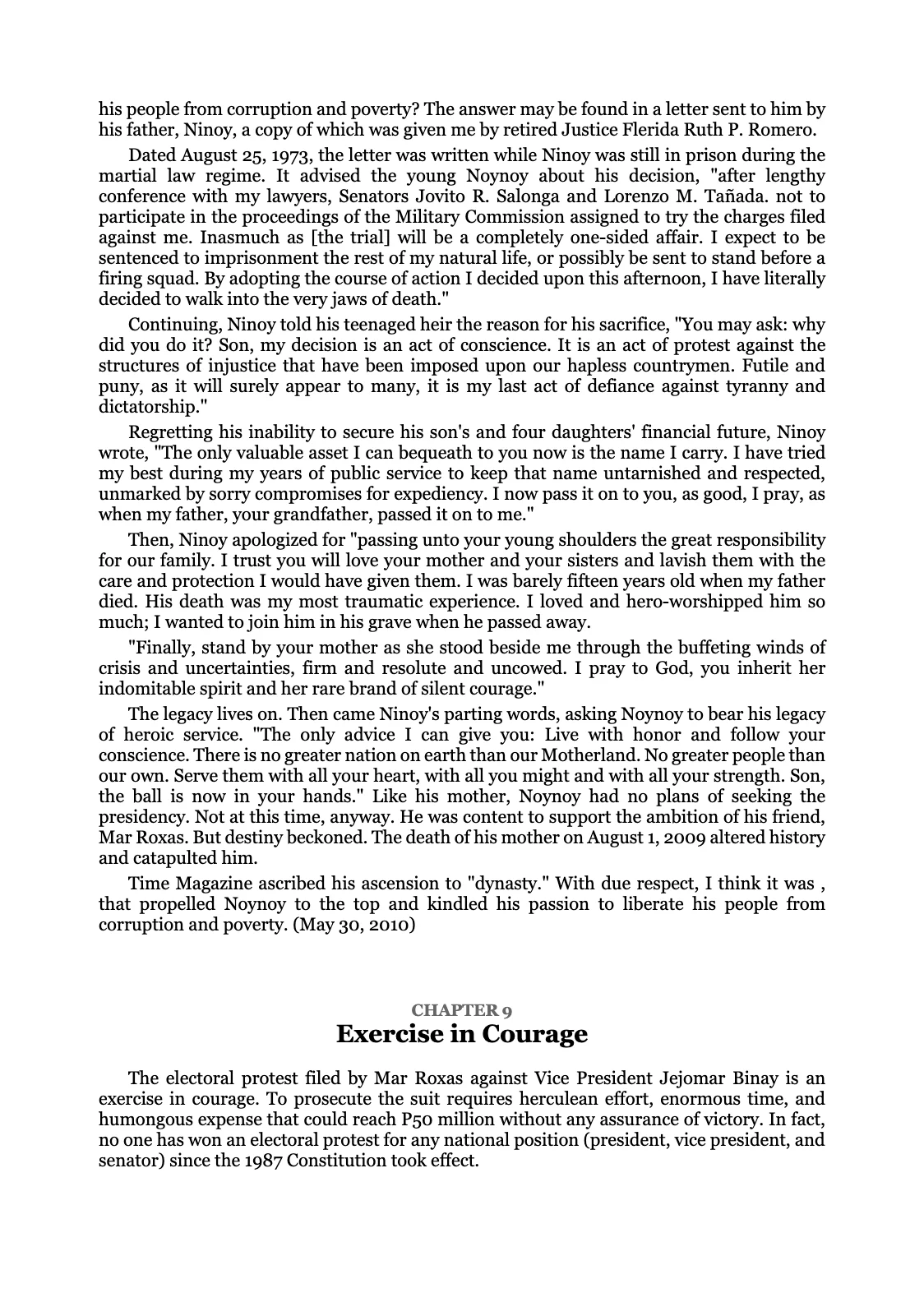 WITH DUE RESPECT, page 101