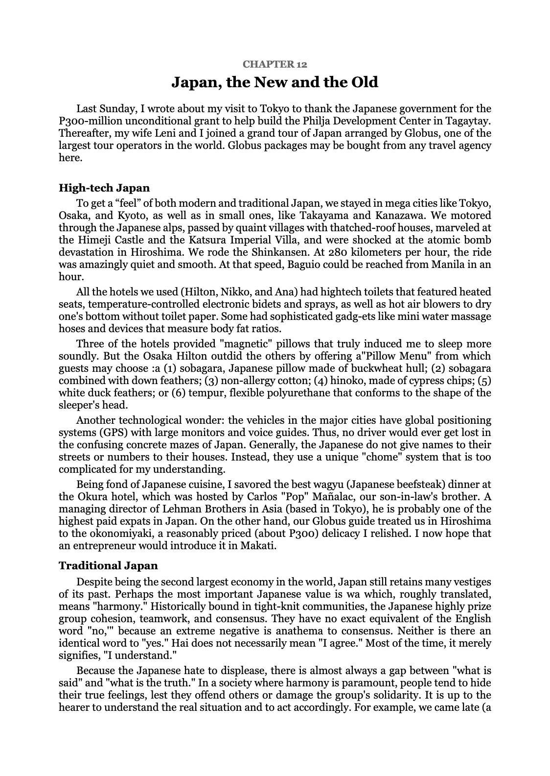 WITH DUE RESPECT, page 124