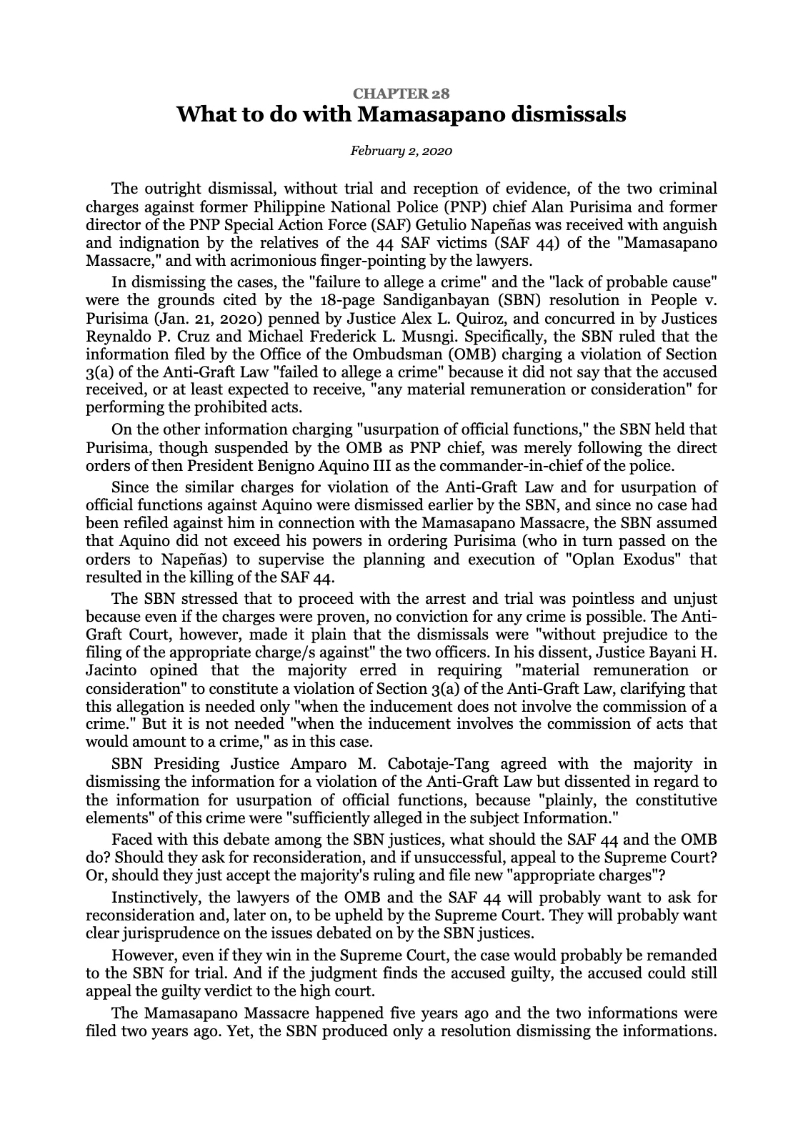 WITH DUE RESPECT 3, page 261