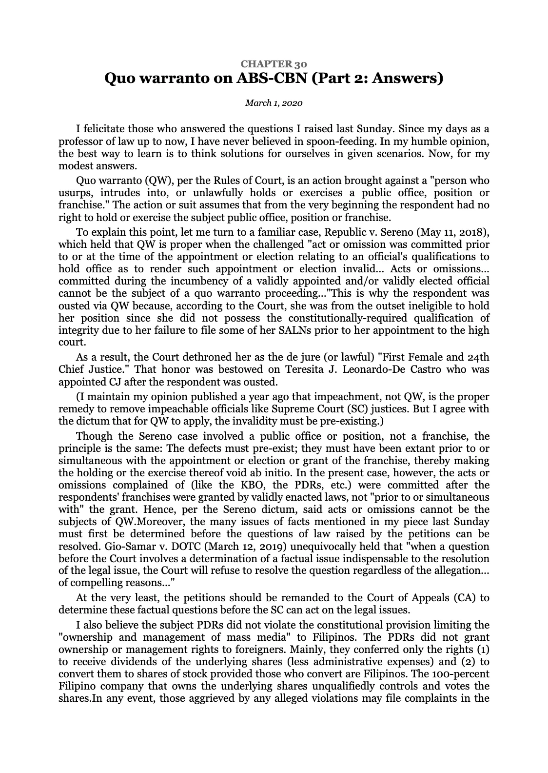 WITH DUE RESPECT 3, page 265