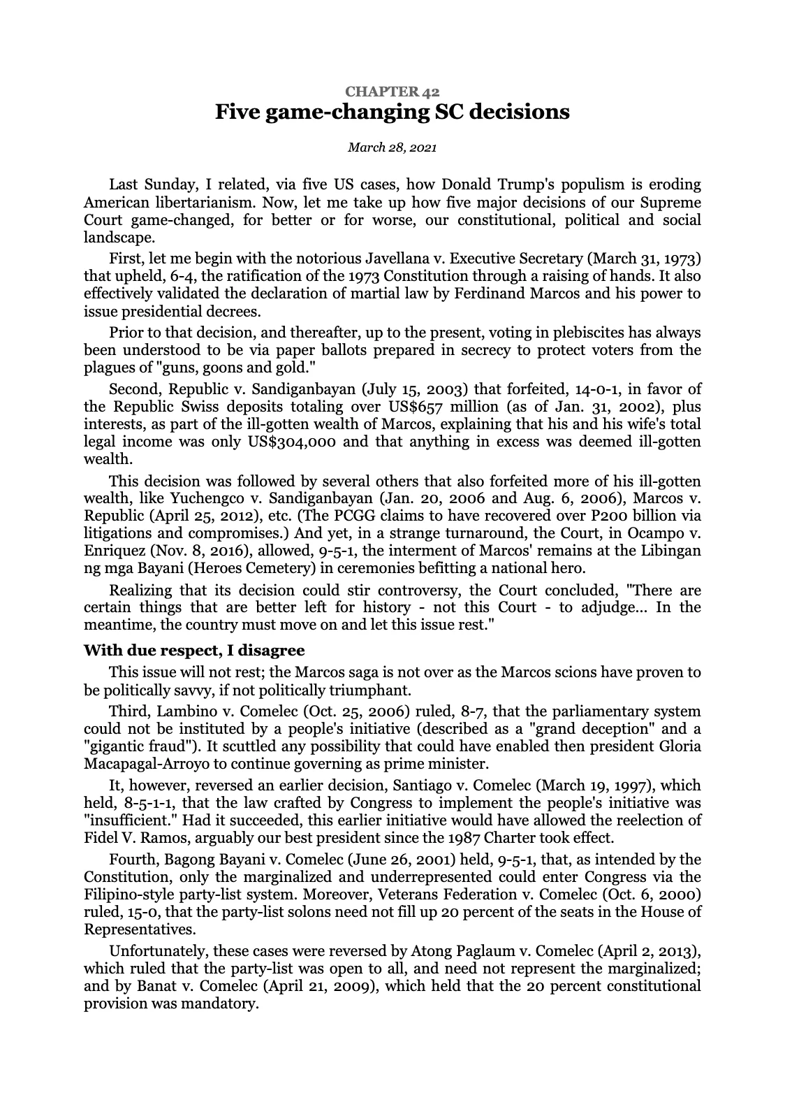 WITH DUE RESPECT 3, page 289